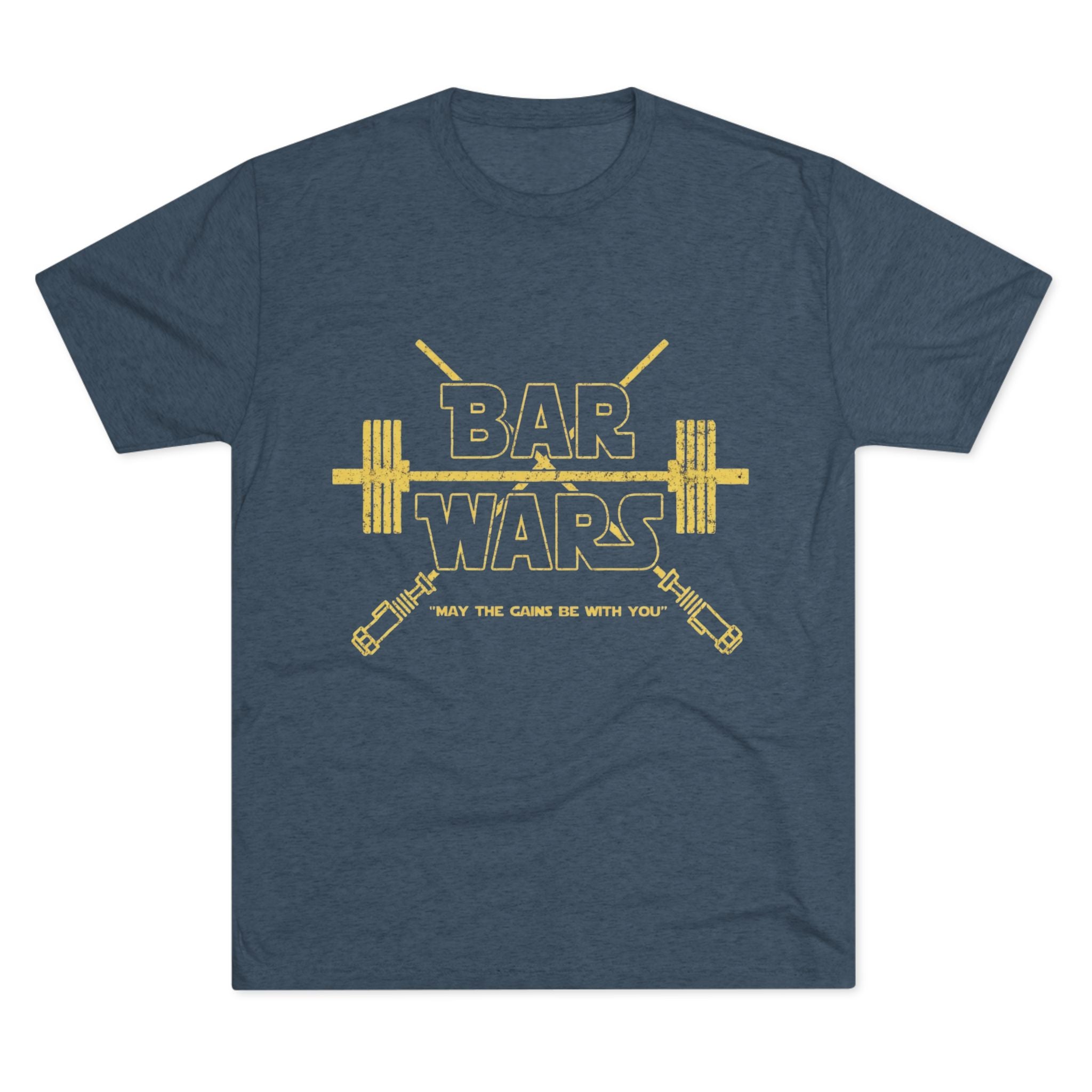 Bar Wars Vintage Tee — Retro Graphic Crew Shirt
