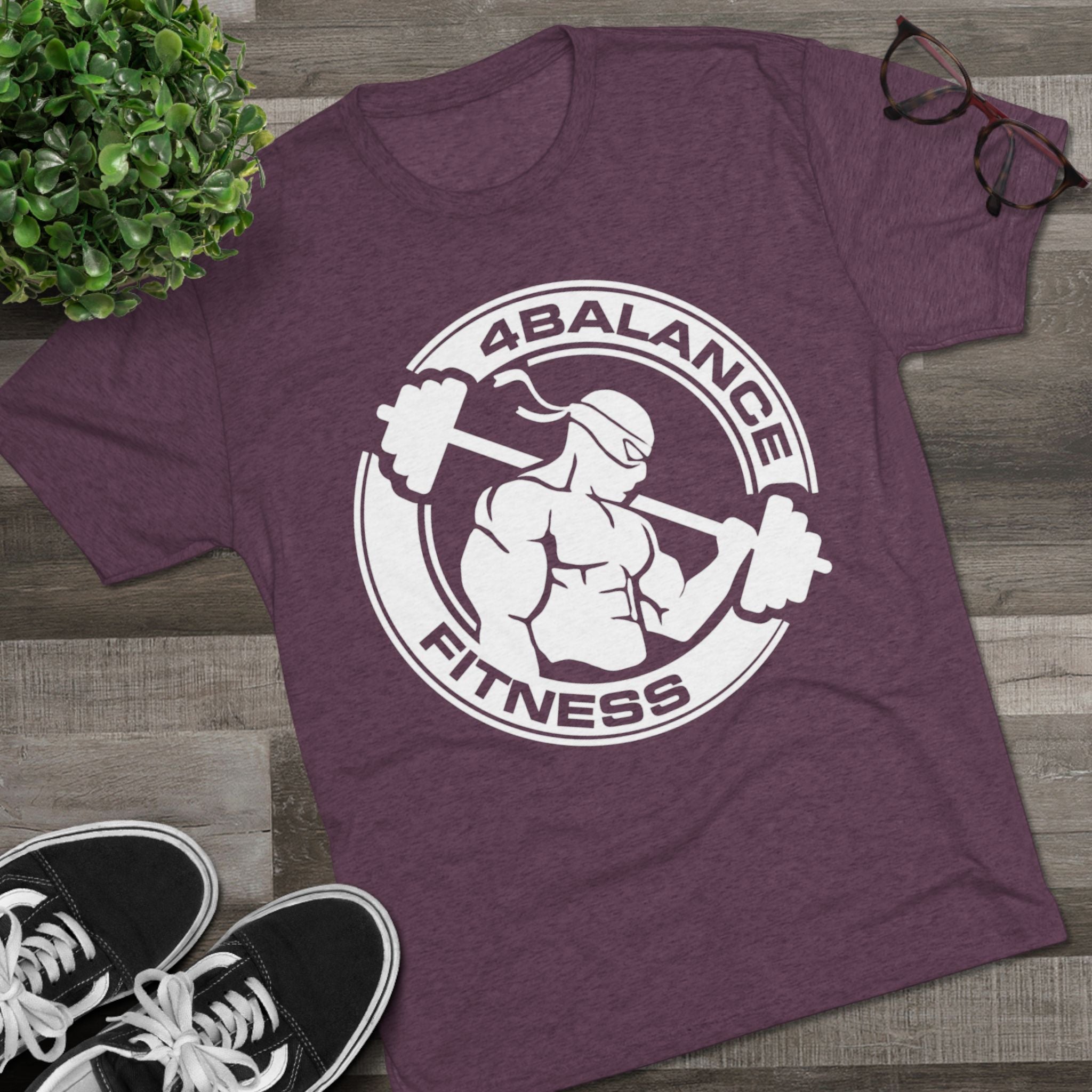 The Official 4Balance Fitness Tee | Tri-Blend Collection: 4Balance Vault / Body Armor
