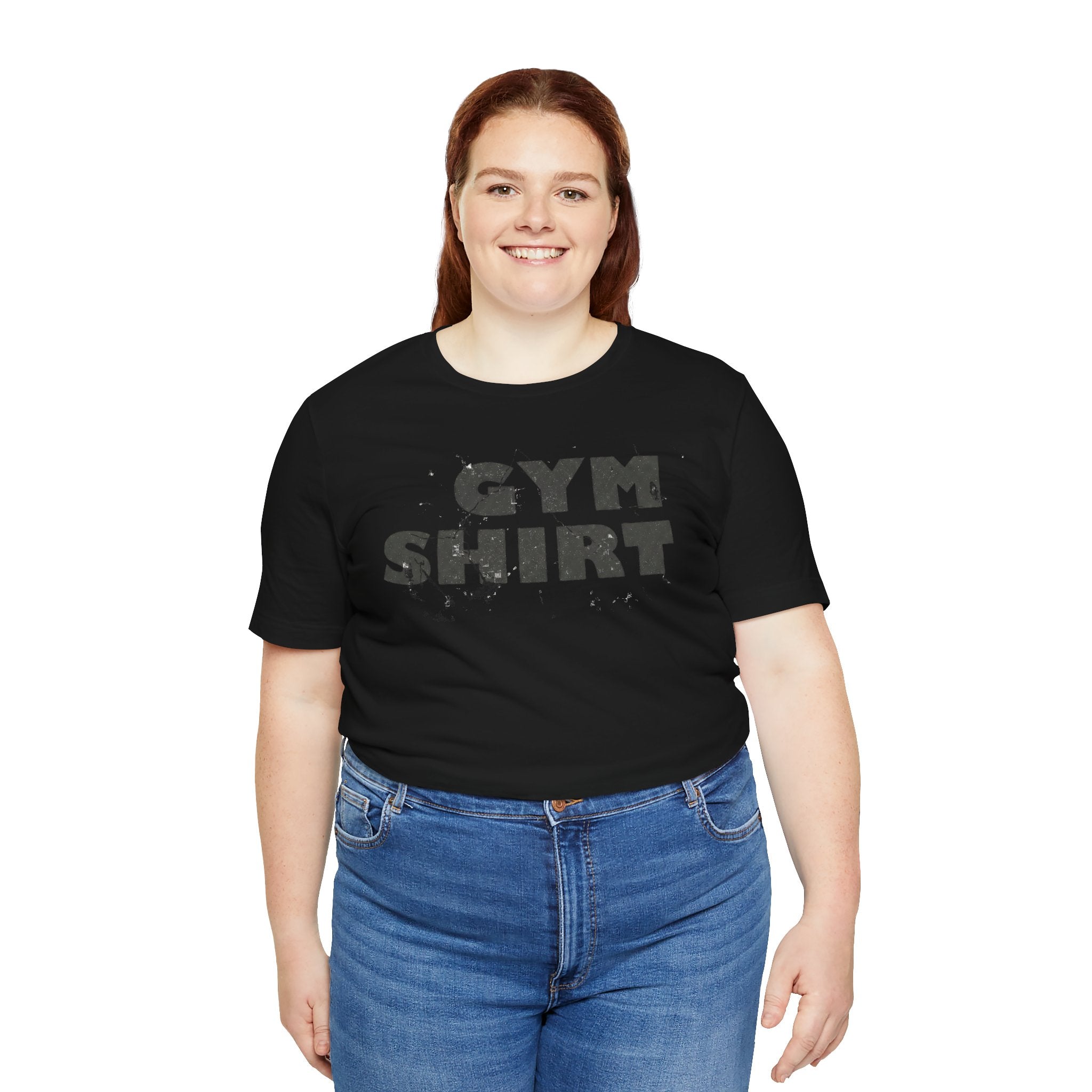 The Literal "Gym Shirt" | Distressed Vintage Tee
