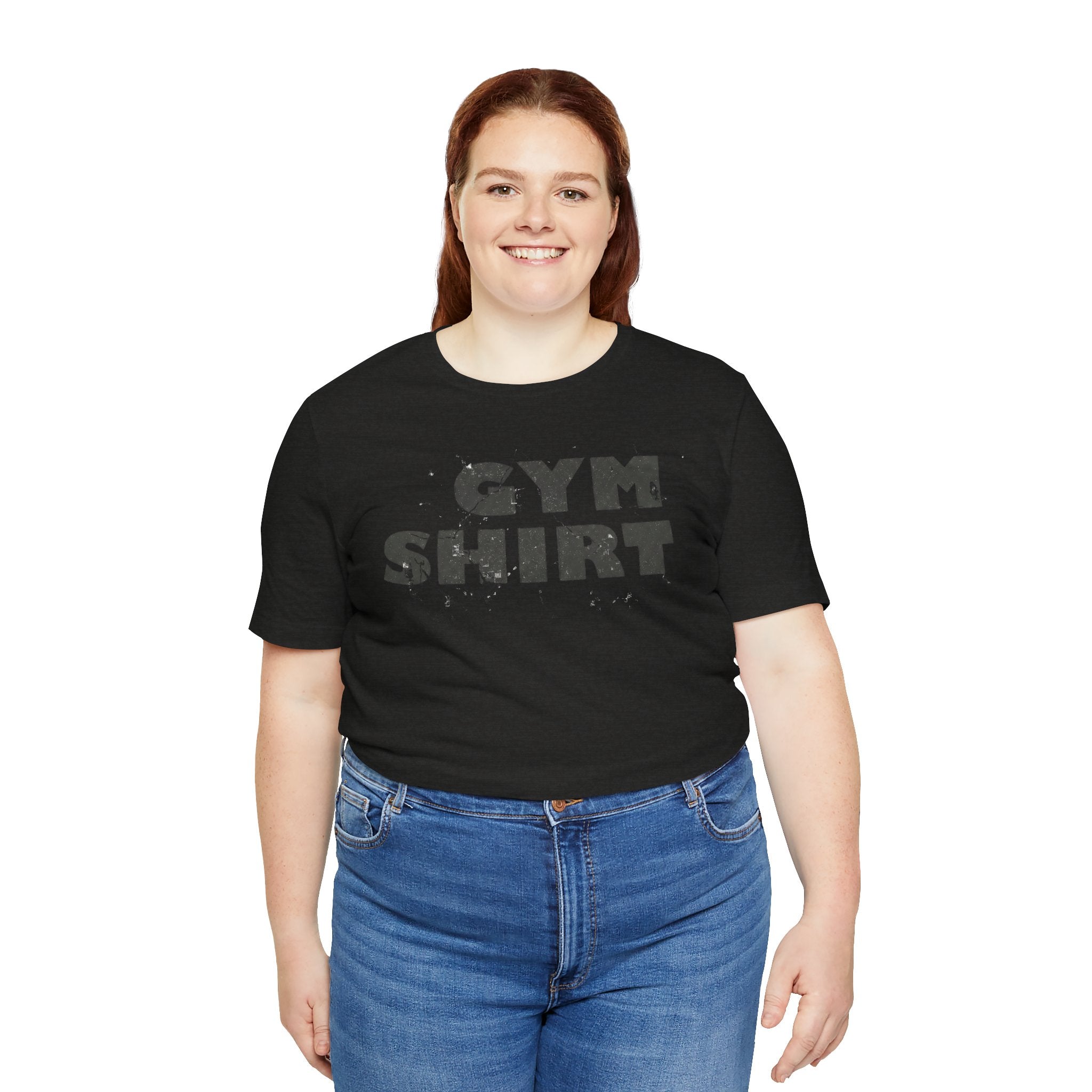 The Literal "Gym Shirt" | Distressed Vintage Tee