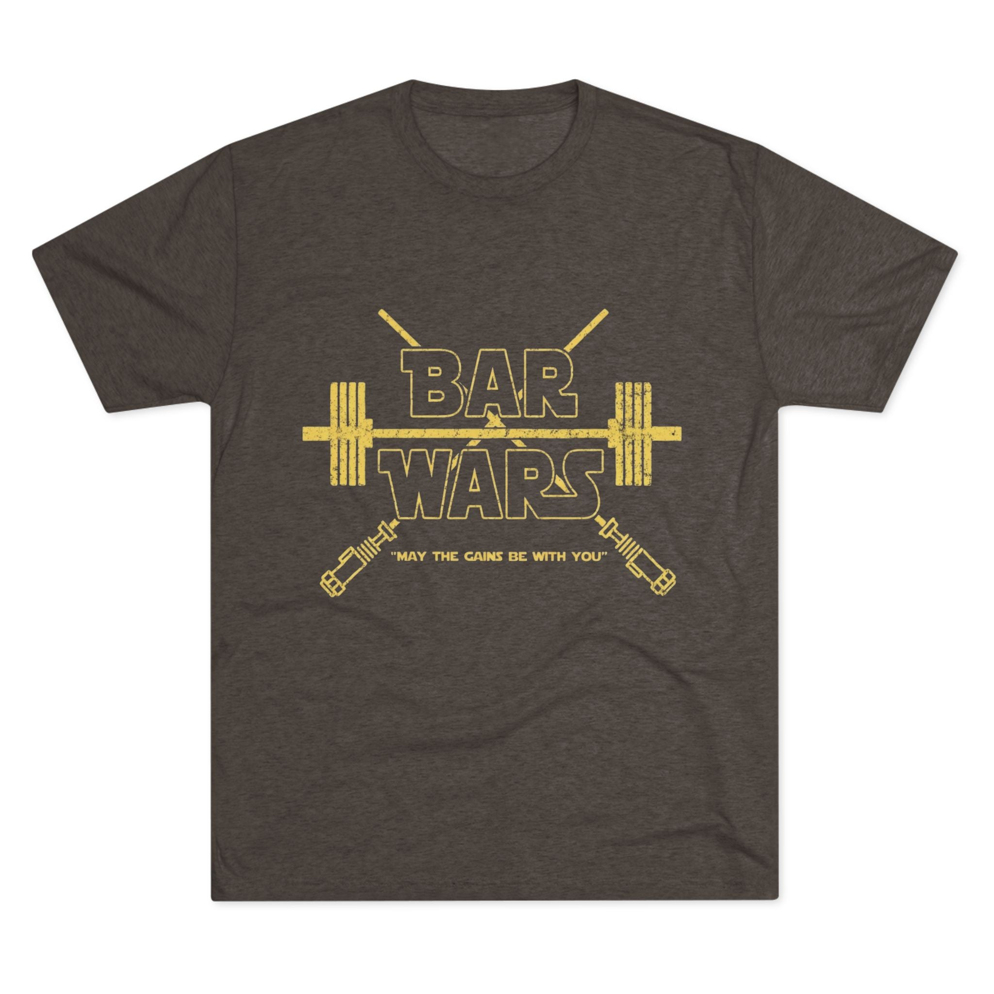 Bar Wars Vintage Tee — Retro Graphic Crew Shirt