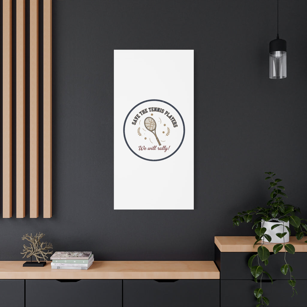 Save the Tennis Players Canvas | Tennis vs Pickleball Meme, Racquet Sport Humor