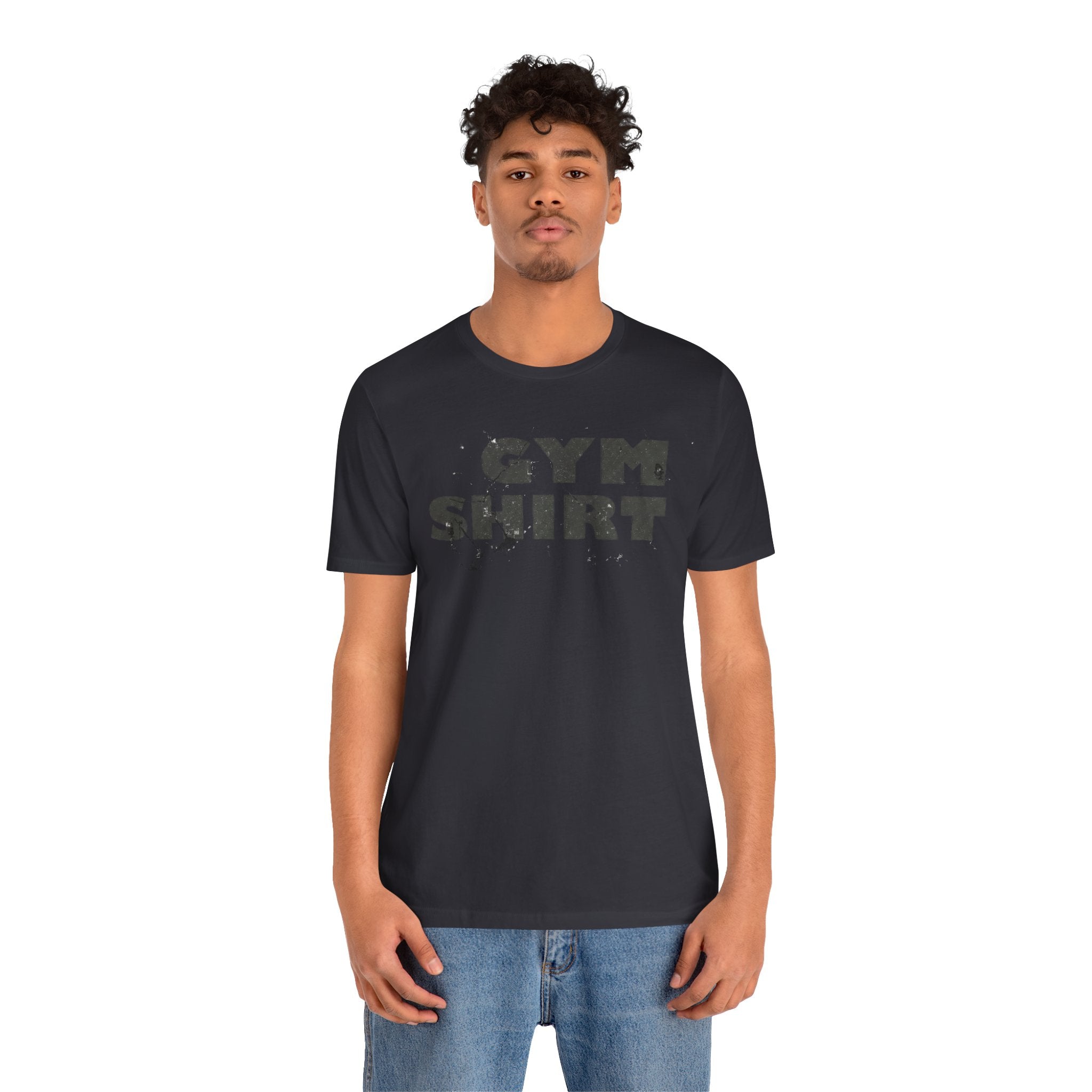 The Literal "Gym Shirt" | Distressed Vintage Tee