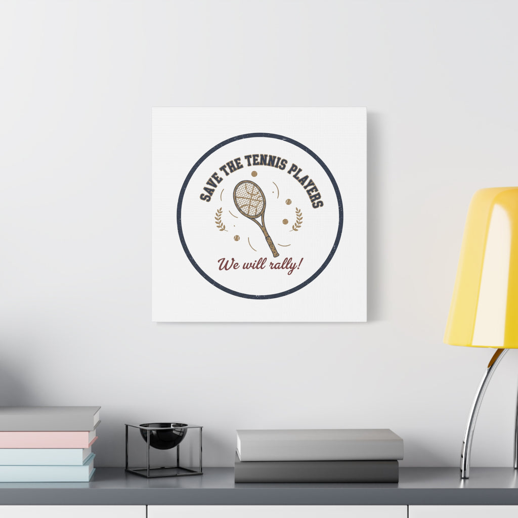 Save the Tennis Players Canvas | Tennis vs Pickleball Meme, Racquet Sport Humor