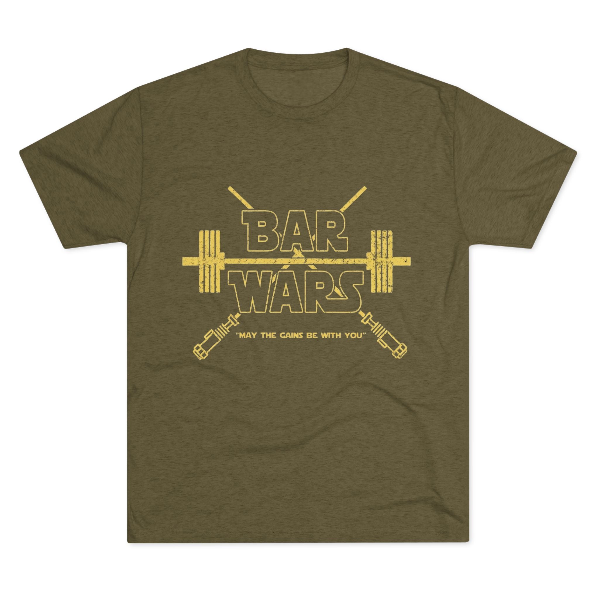 Bar Wars Vintage Tee — Retro Graphic Crew Shirt