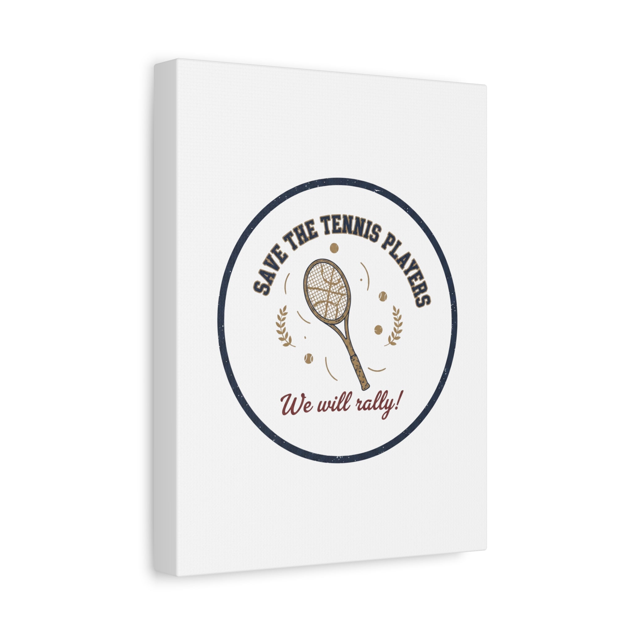 Save the Tennis Players Canvas | Tennis vs Pickleball Meme, Racquet Sport Humor