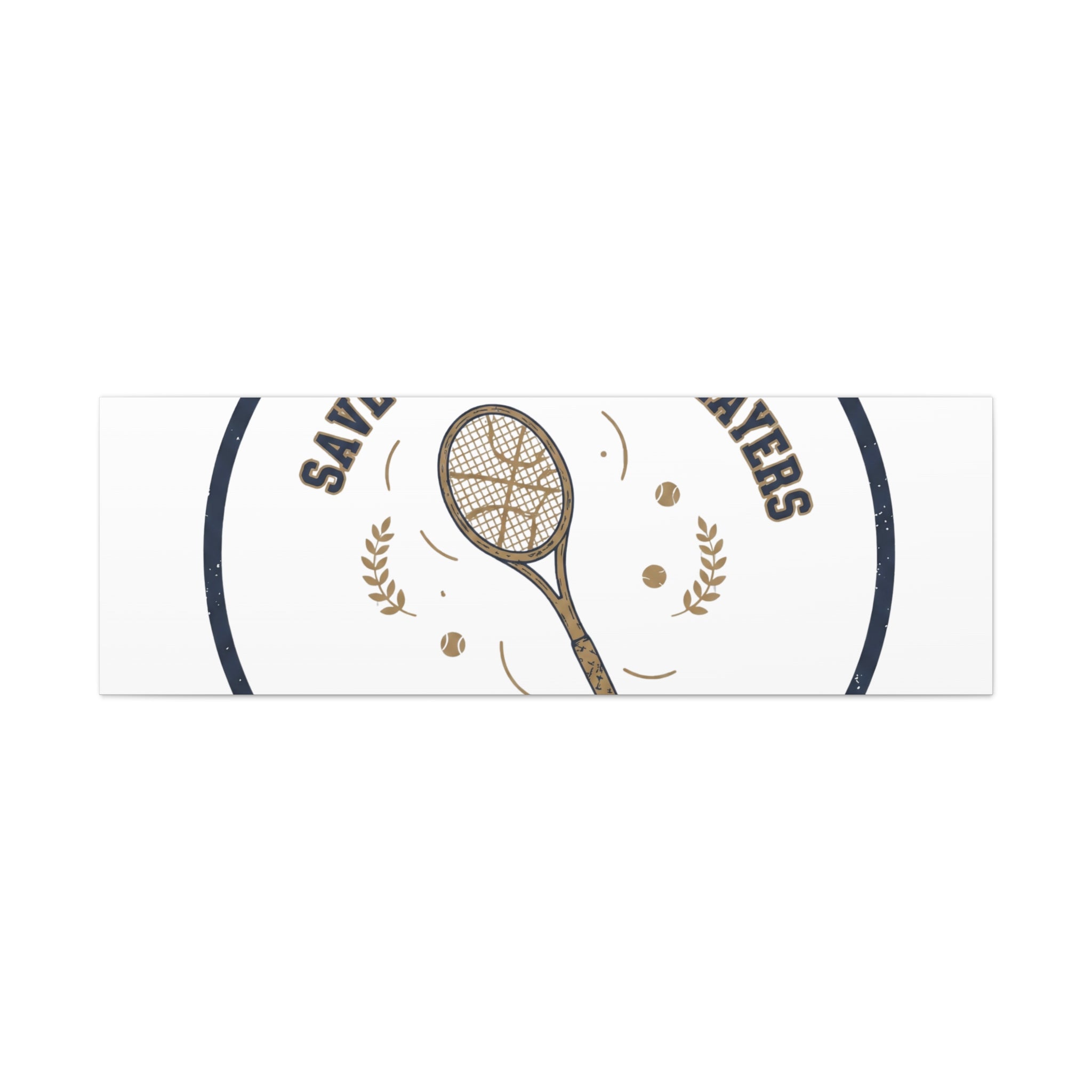 Save the Tennis Players Canvas | Tennis vs Pickleball Meme, Racquet Sport Humor
