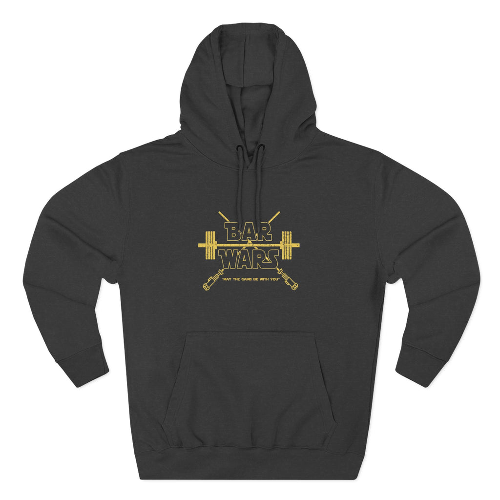 Bar Wars Fleece Hoodie — Three-Panel Cozy Pullover
