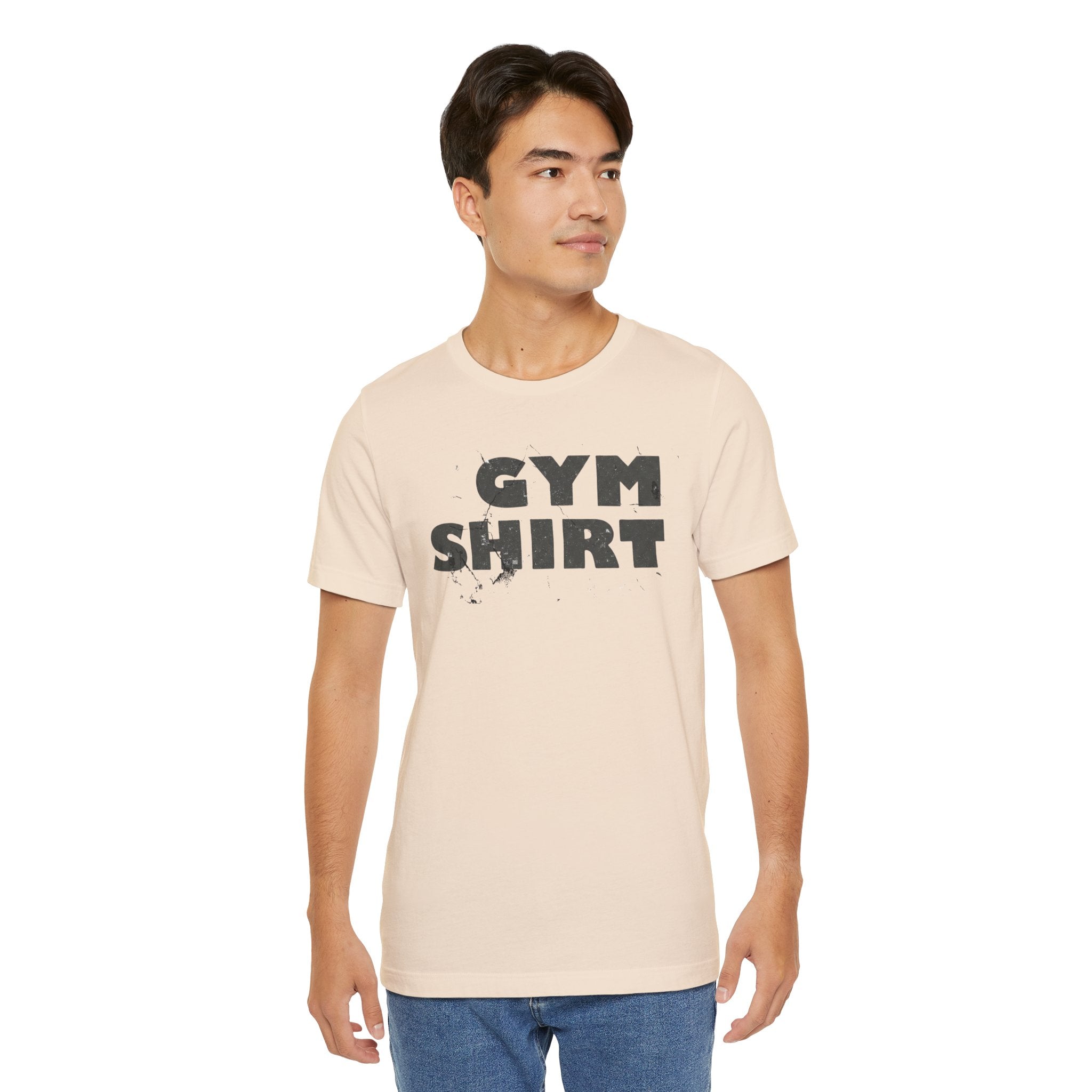 The Literal "Gym Shirt" | Distressed Vintage Tee