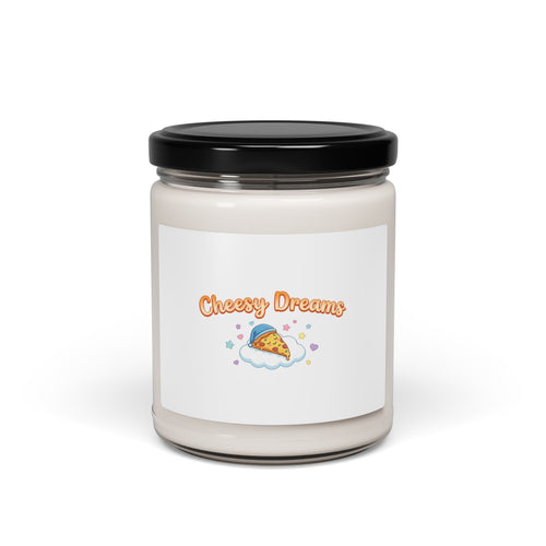 Cheesy Dreams Cozy Pizza Soy Candle