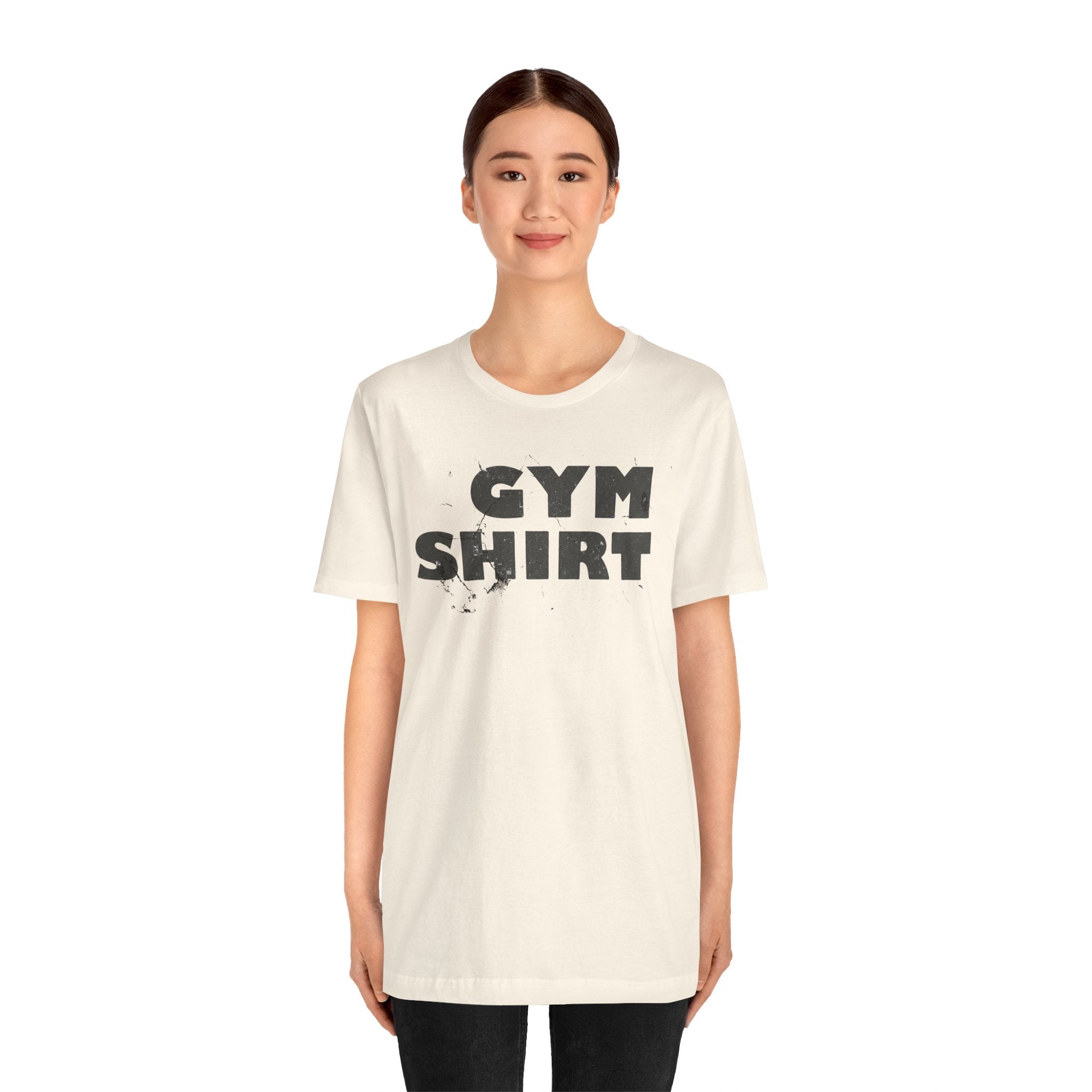 The Literal "Gym Shirt" | Distressed Vintage Tee