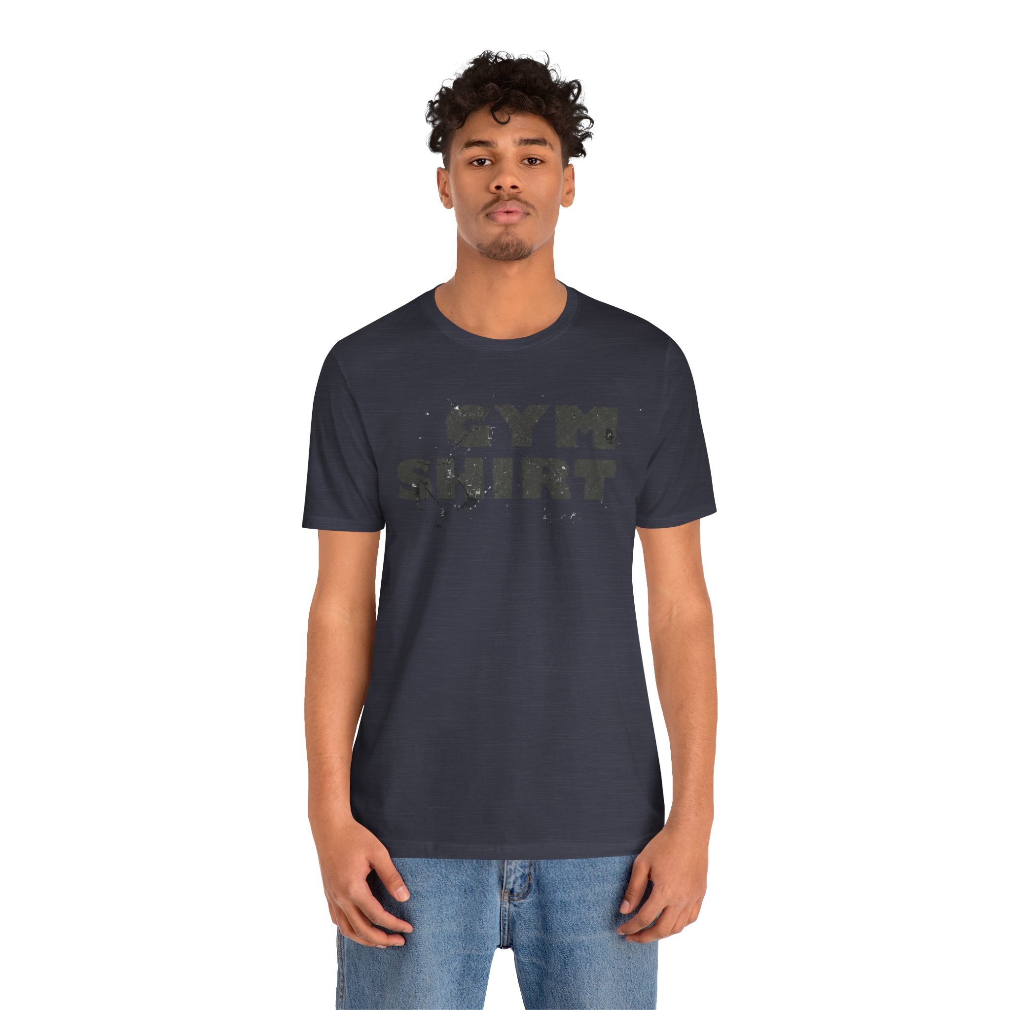 The Literal "Gym Shirt" | Distressed Vintage Tee
