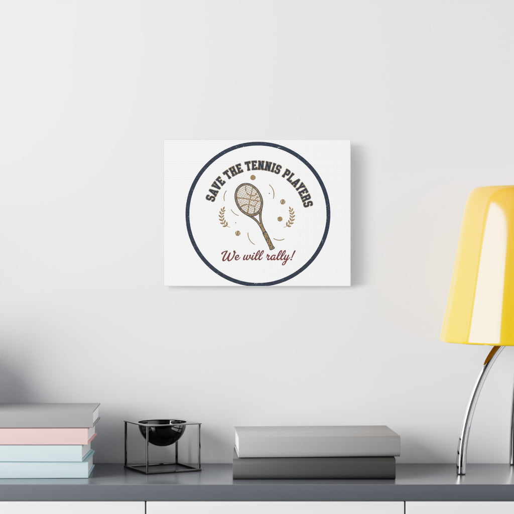 Save the Tennis Players Canvas | Tennis vs Pickleball Meme, Racquet Sport Humor