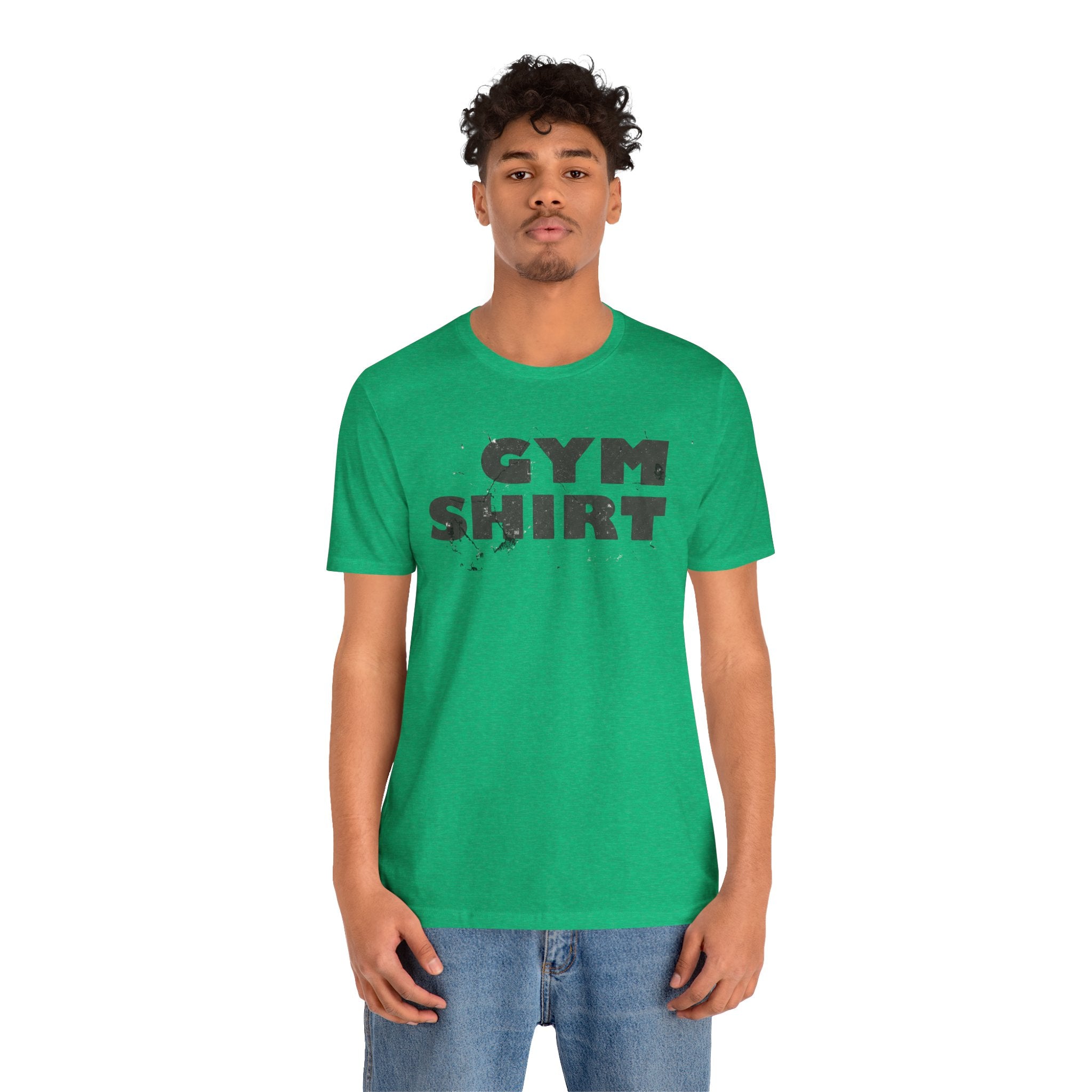 The Literal "Gym Shirt" | Distressed Vintage Tee