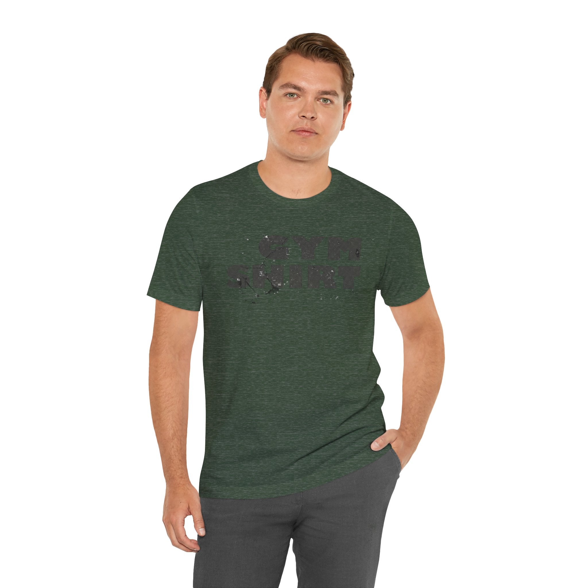 The Literal "Gym Shirt" | Distressed Vintage Tee