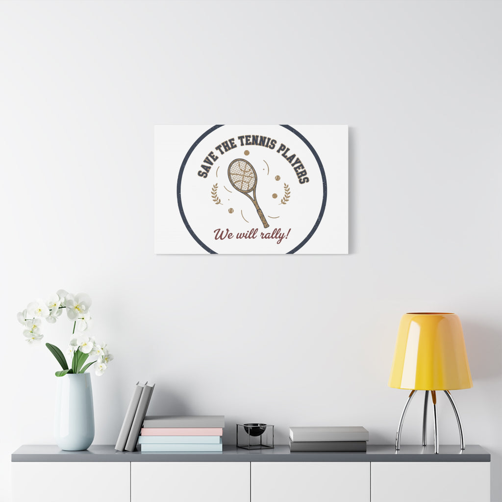Save the Tennis Players Canvas | Tennis vs Pickleball Meme, Racquet Sport Humor