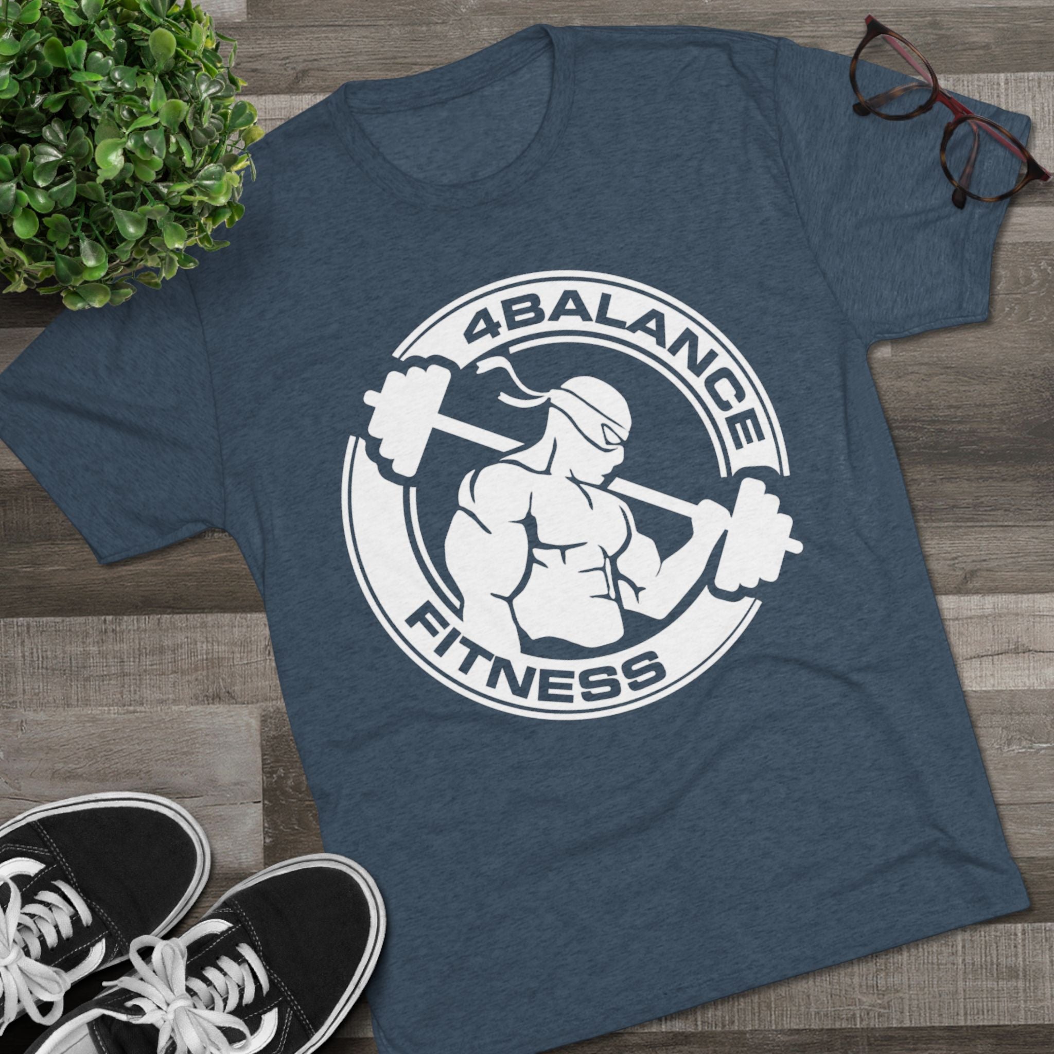 The Official 4Balance Fitness Tee | Tri-Blend Collection: 4Balance Vault / Body Armor