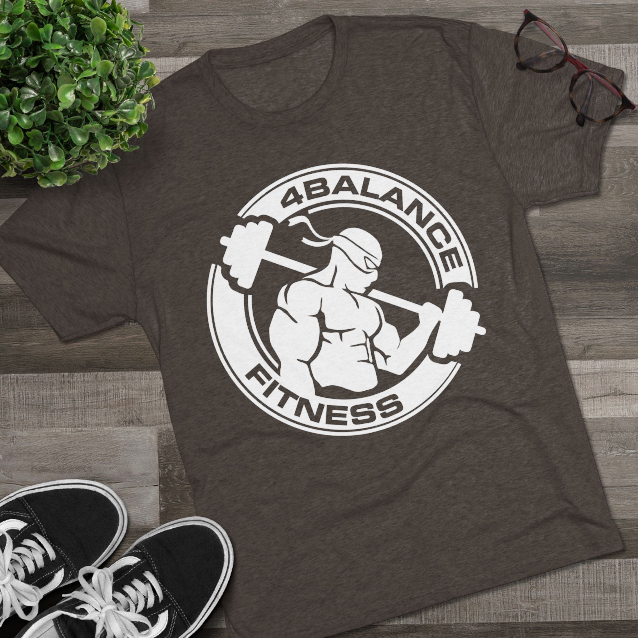 The Official 4Balance Fitness Tee | Tri-Blend Collection: 4Balance Vault / Body Armor