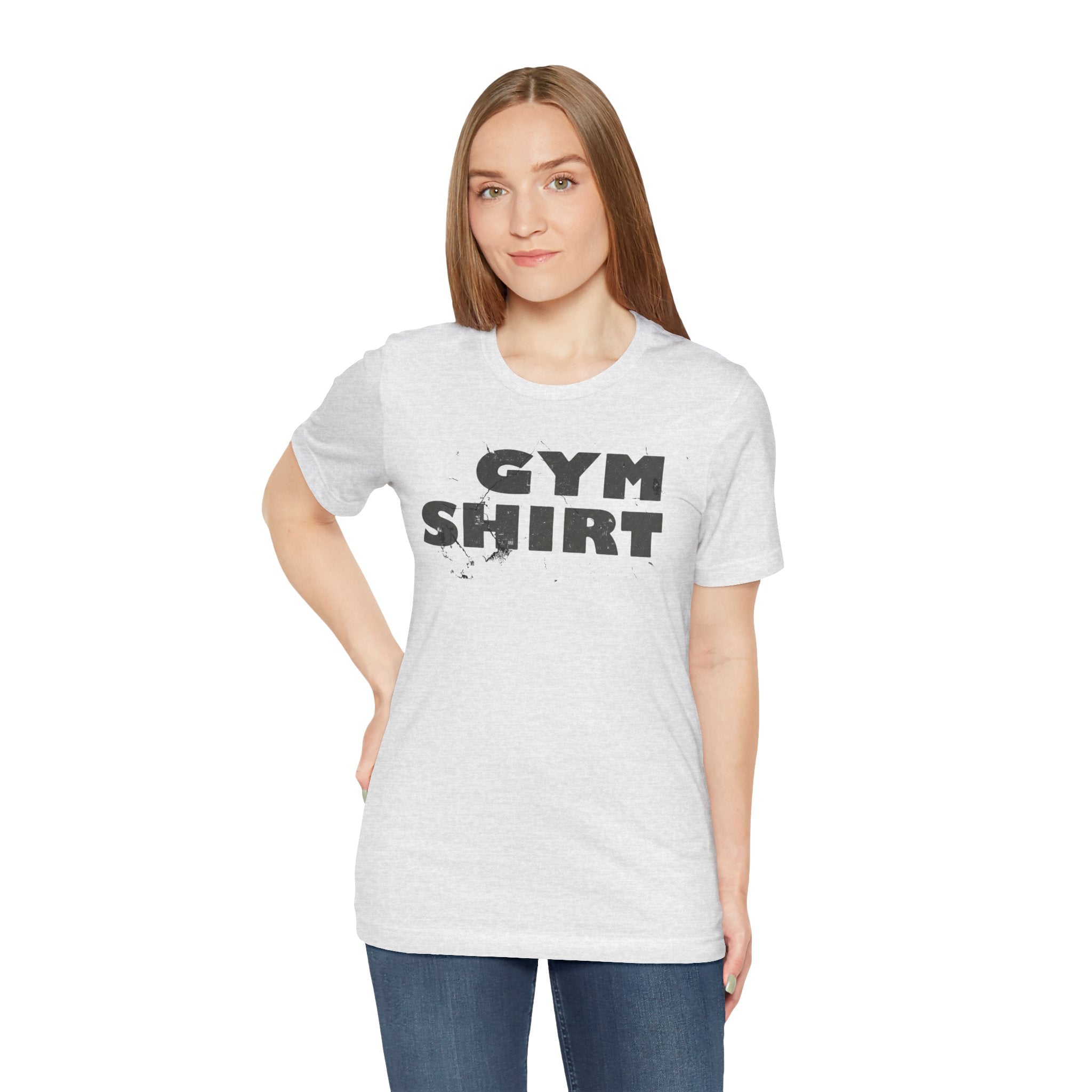 The Literal "Gym Shirt" | Distressed Vintage Tee