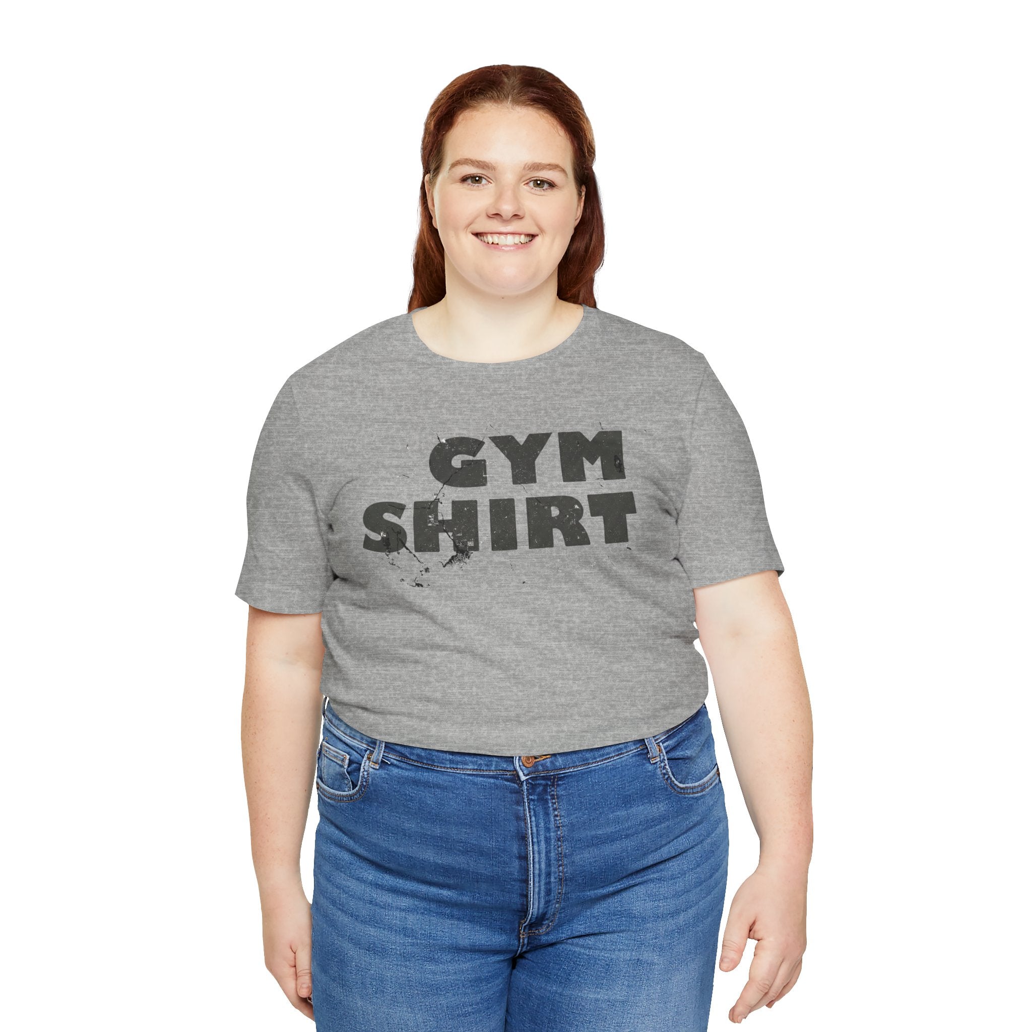 The Literal "Gym Shirt" | Distressed Vintage Tee