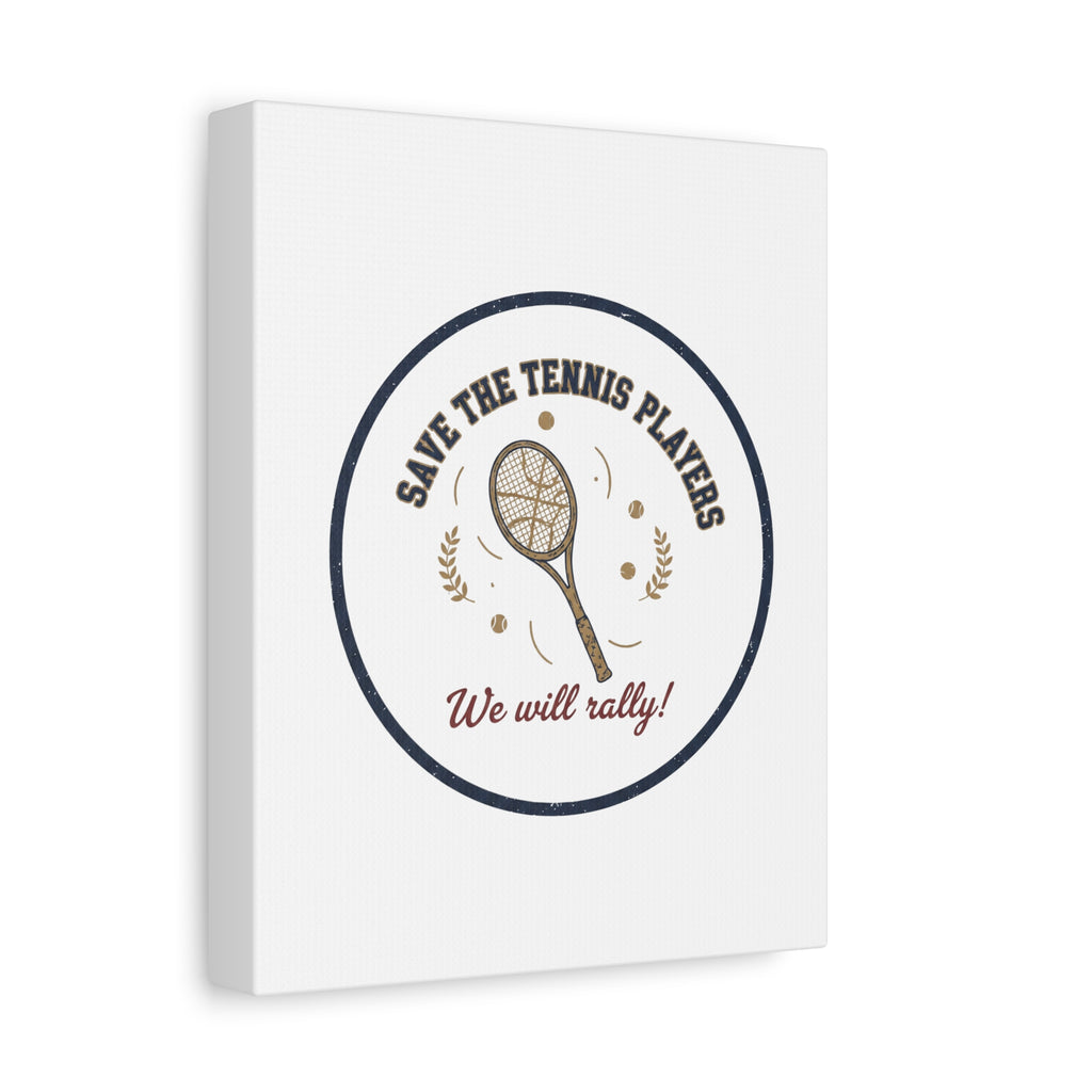 Save the Tennis Players Canvas | Tennis vs Pickleball Meme, Racquet Sport Humor