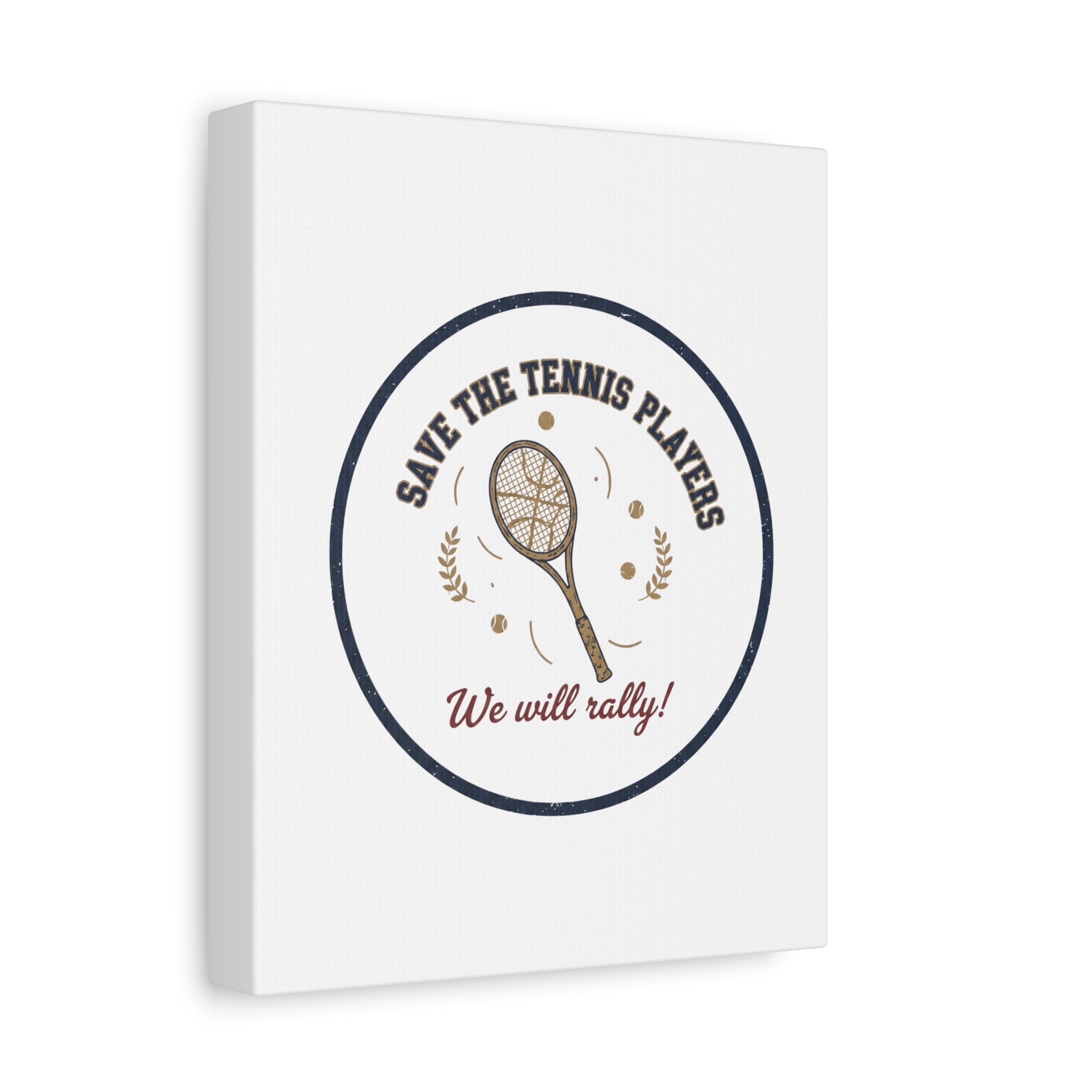 Save the Tennis Players Canvas | Tennis vs Pickleball Meme, Racquet Sport Humor