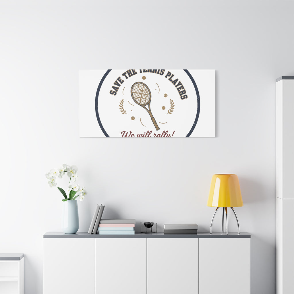 Save the Tennis Players Canvas | Tennis vs Pickleball Meme, Racquet Sport Humor