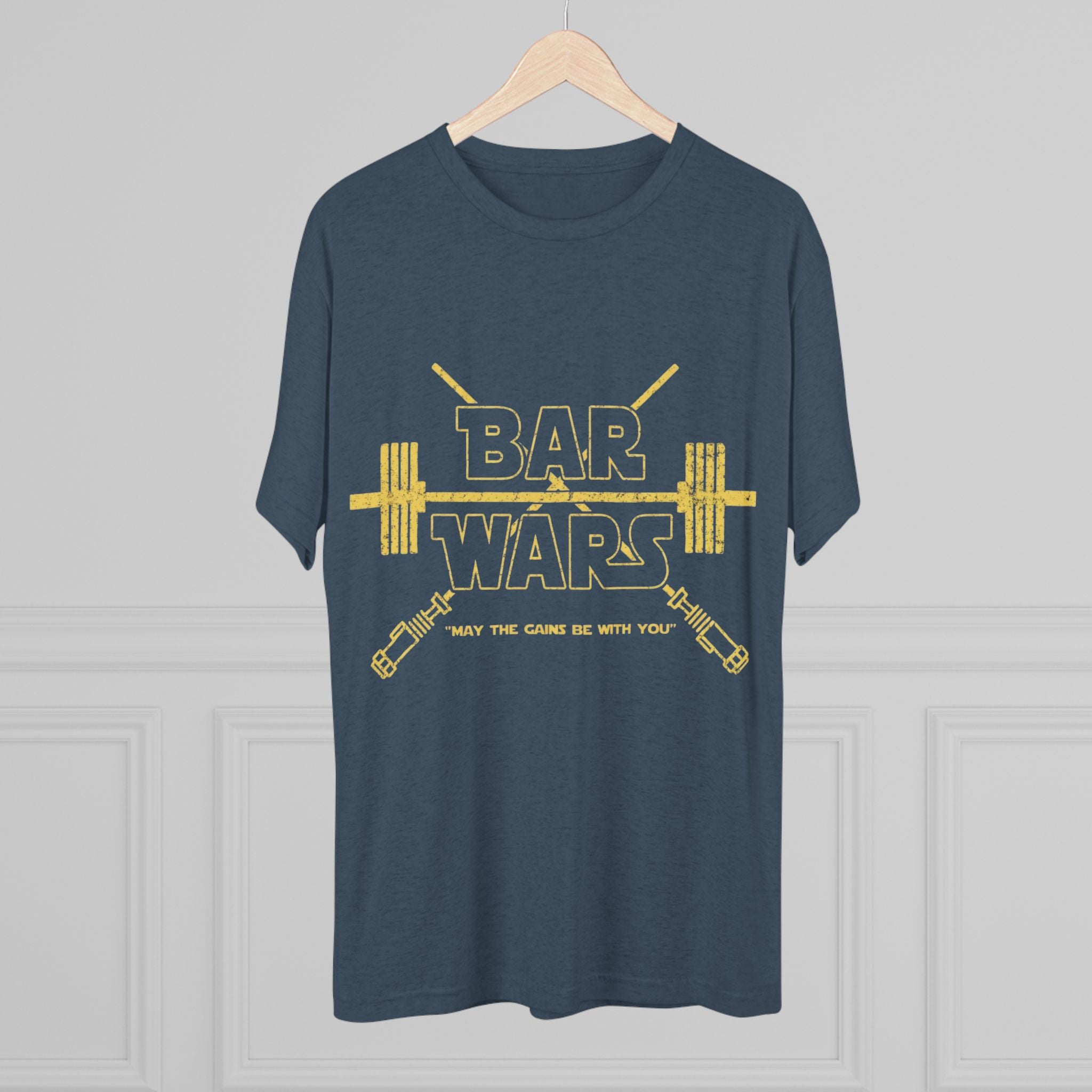 Bar Wars Vintage Tee — Retro Graphic Crew Shirt