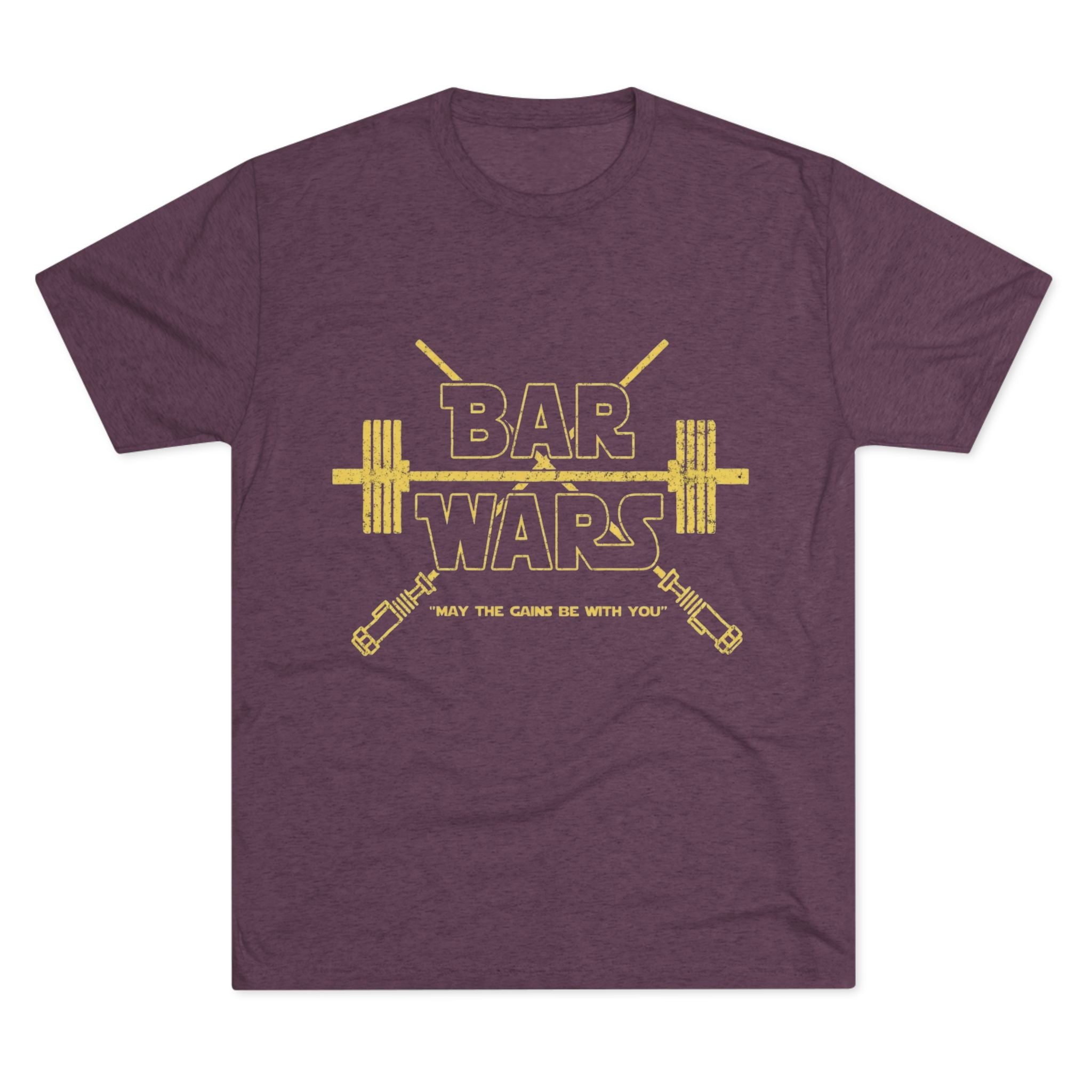 Bar Wars Vintage Tee — Retro Graphic Crew Shirt