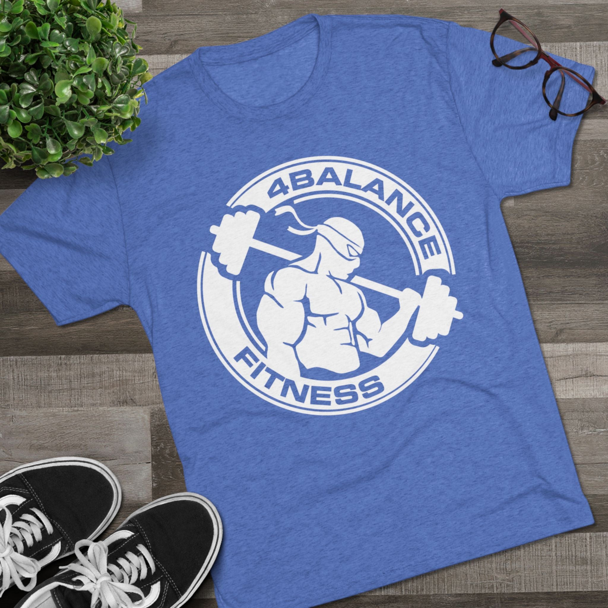 The Official 4Balance Fitness Tee | Tri-Blend Collection: 4Balance Vault / Body Armor