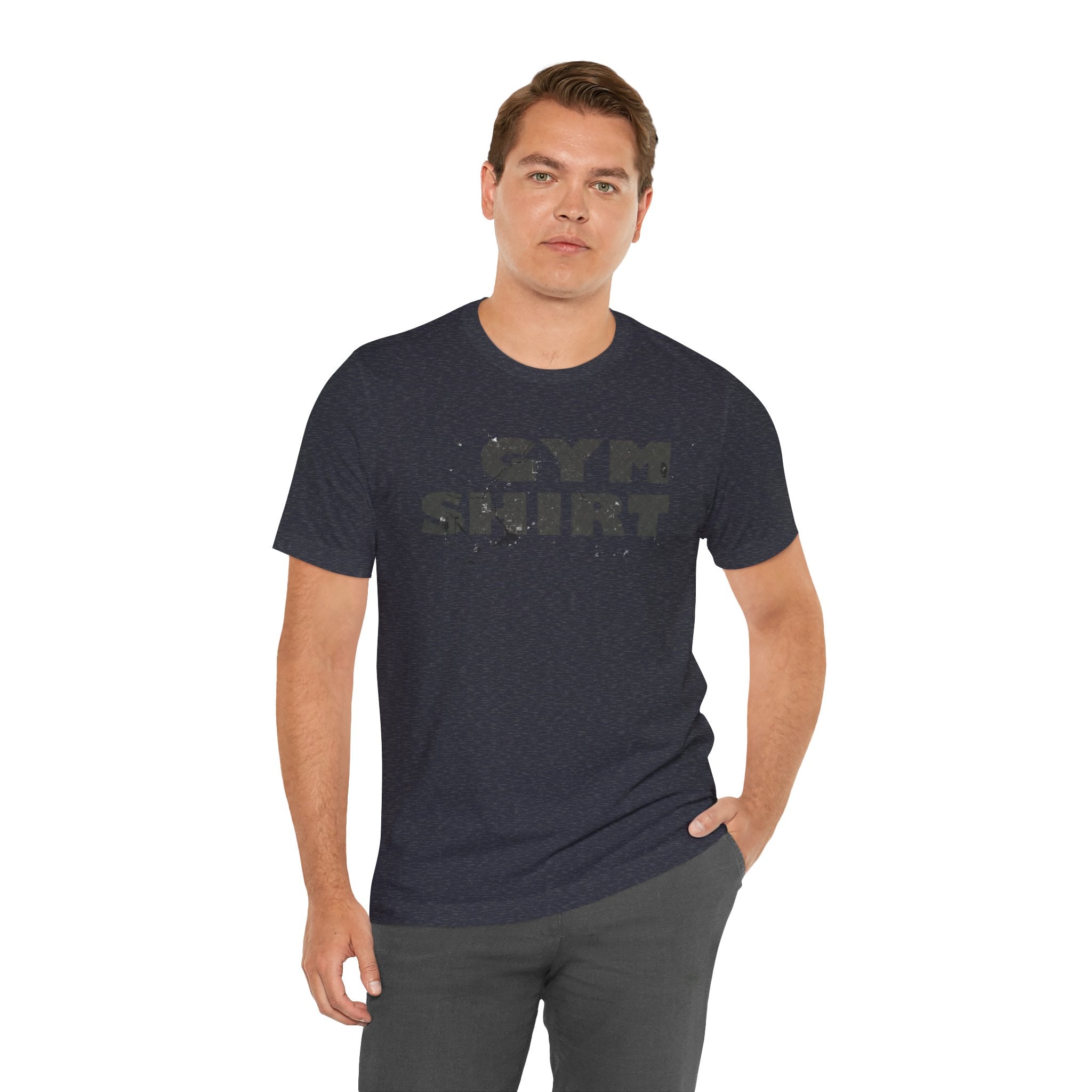 The Literal "Gym Shirt" | Distressed Vintage Tee