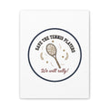 Save the Tennis Players Canvas | Tennis vs Pickleball Meme, Racquet Sport Humor