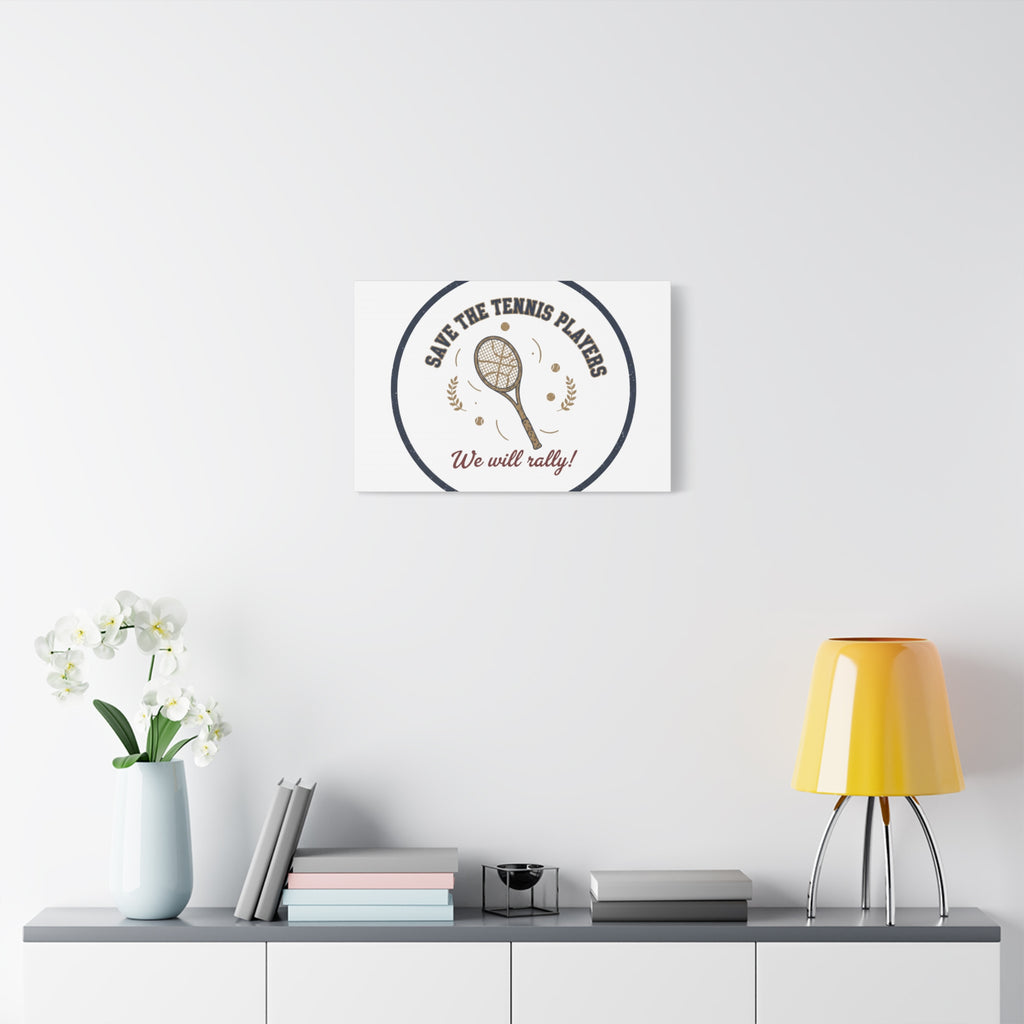 Save the Tennis Players Canvas | Tennis vs Pickleball Meme, Racquet Sport Humor