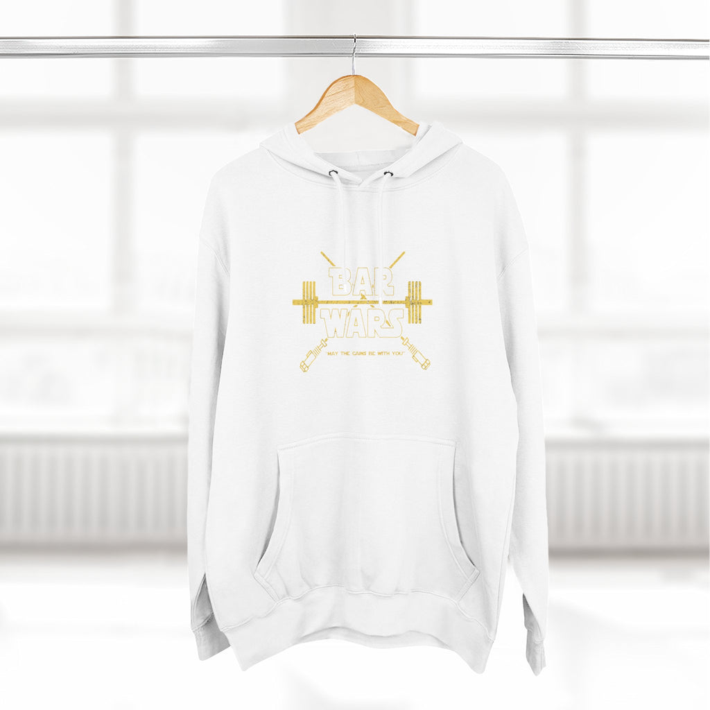 Bar Wars Fleece Hoodie — Three-Panel Cozy Pullover