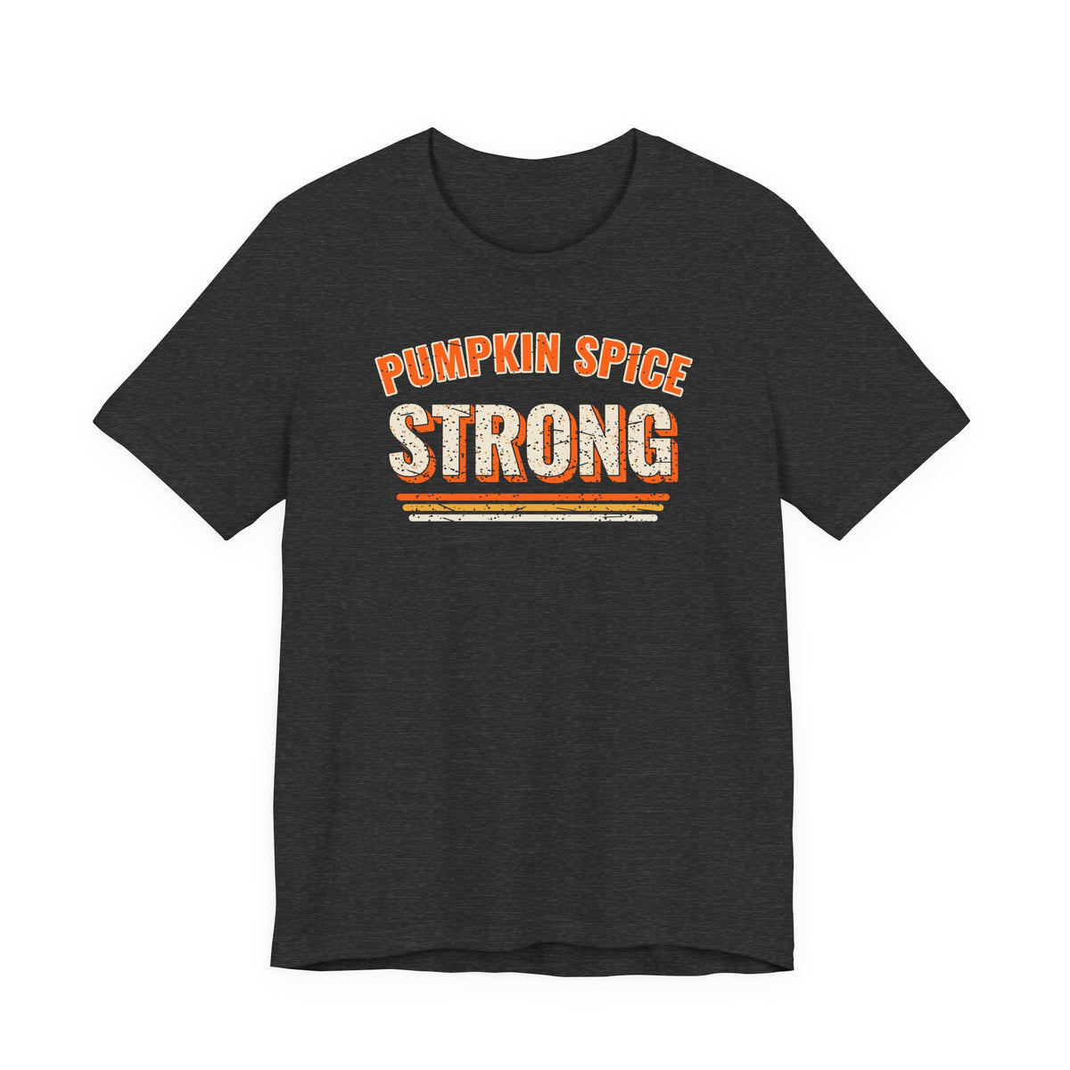 Pumpkin Spice Strong Retro Tee | Fall Gym Shirt
