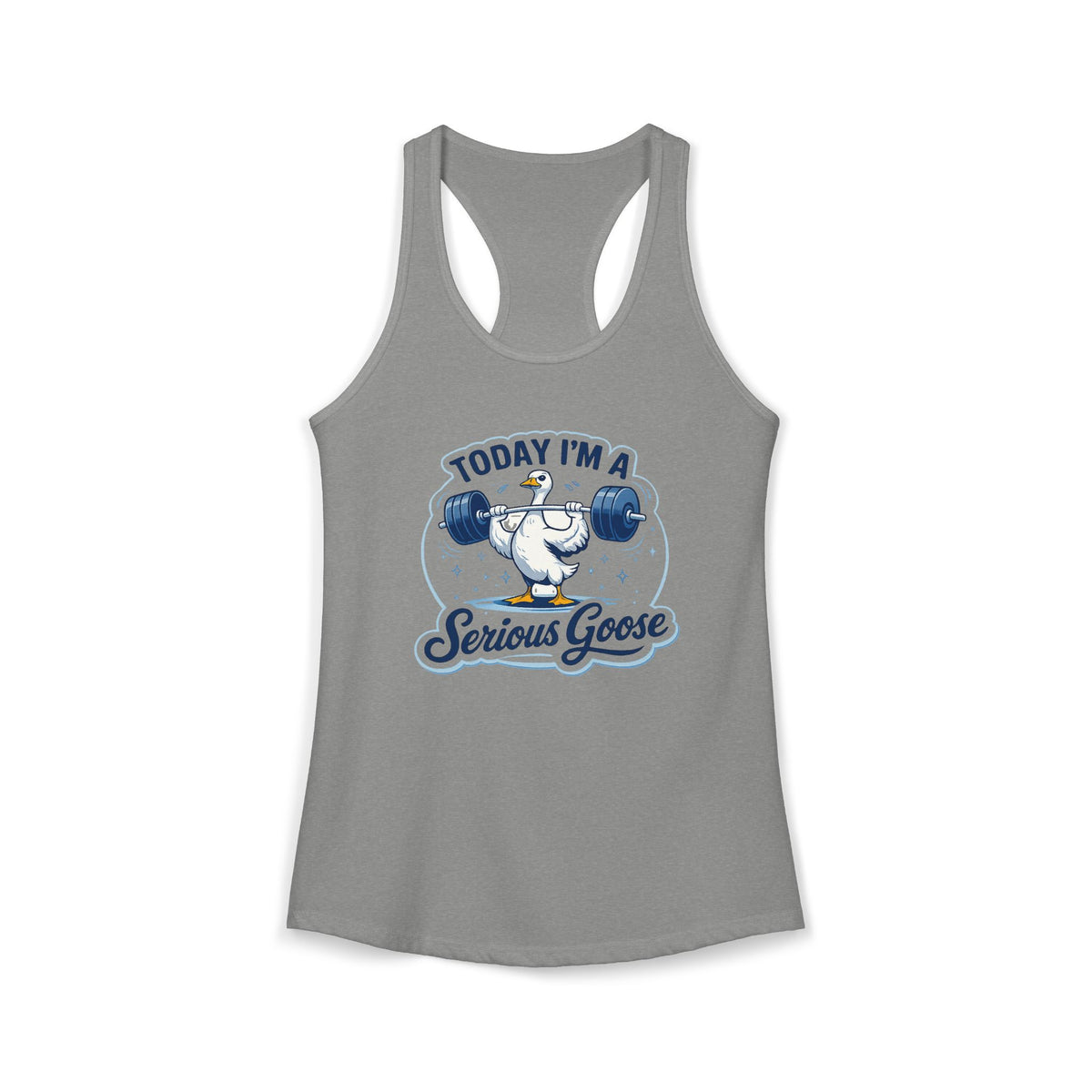 Serious Goose Racerback Tank