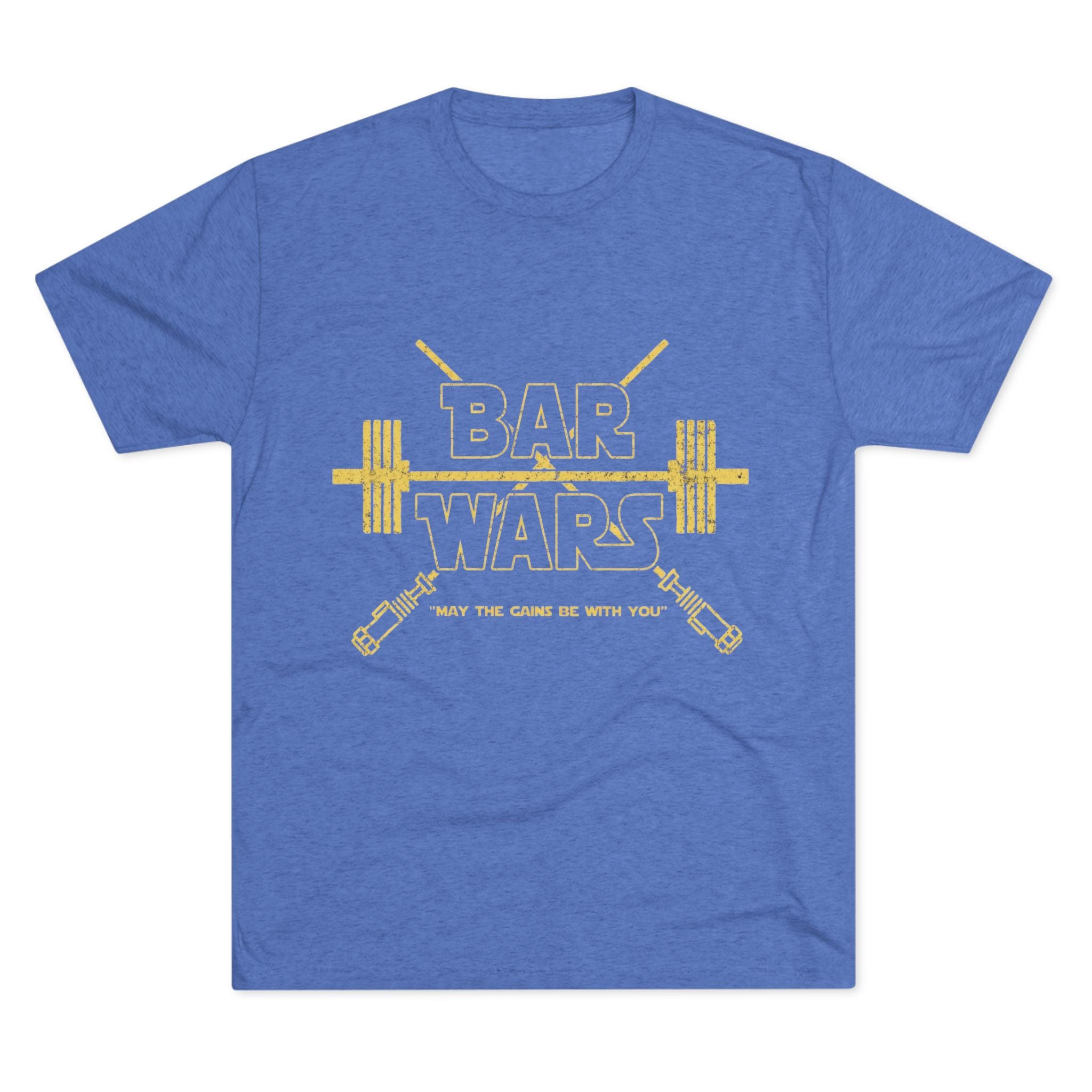 Bar Wars Vintage Tee — Retro Graphic Crew Shirt