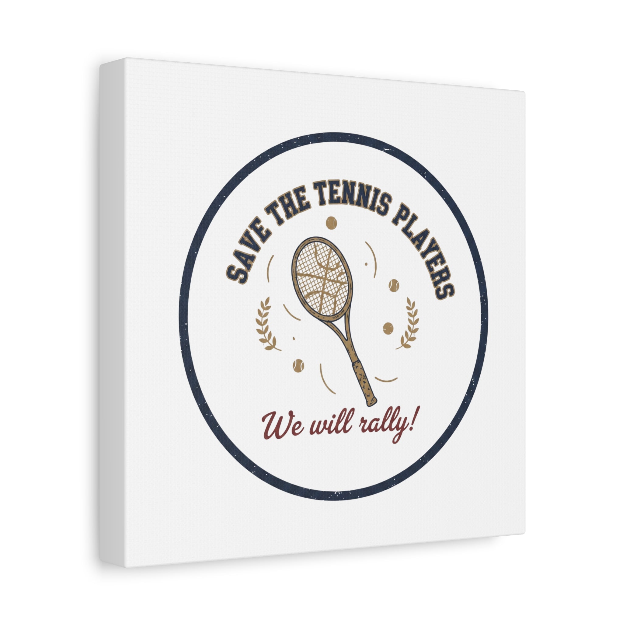 Save the Tennis Players Canvas | Tennis vs Pickleball Meme, Racquet Sport Humor