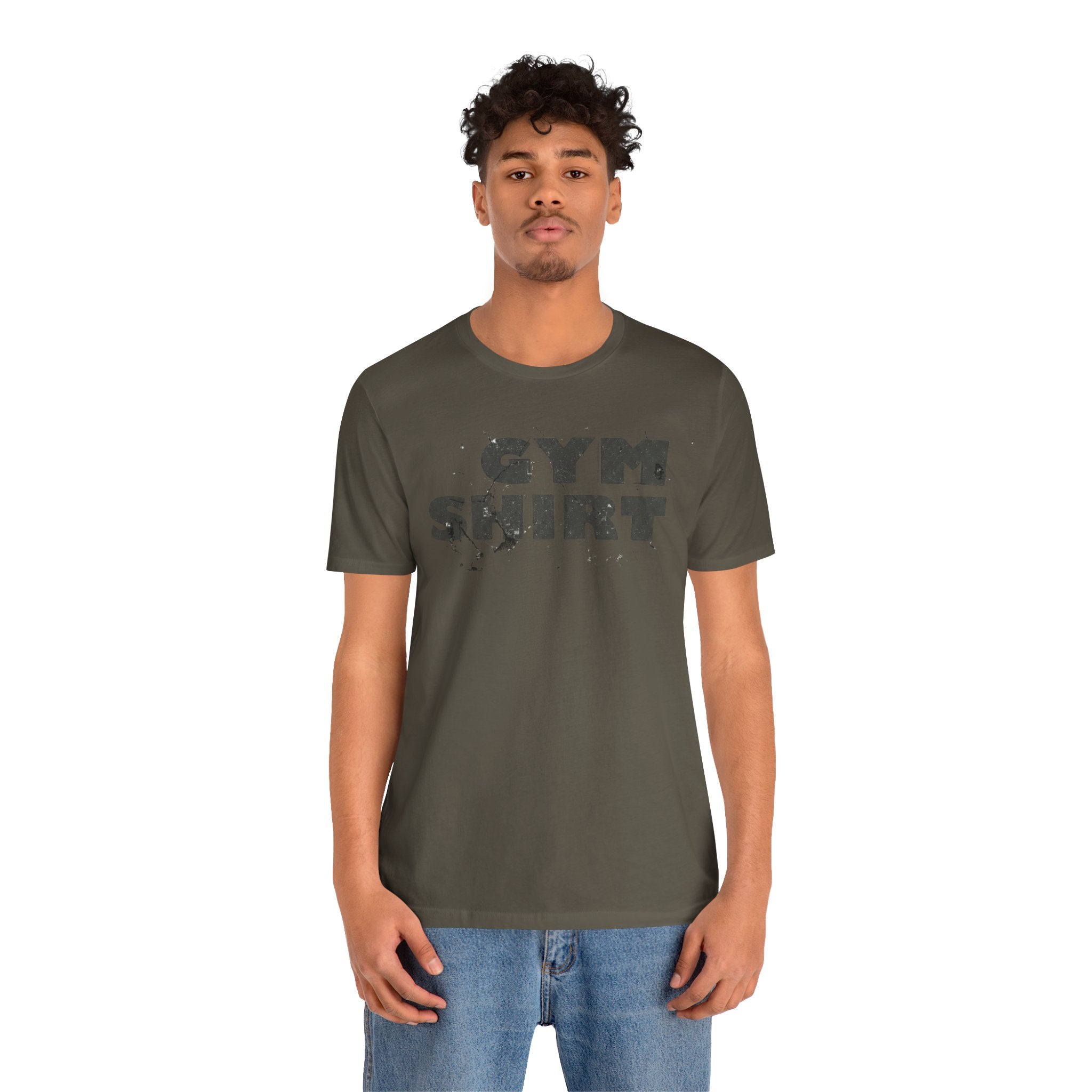The Literal "Gym Shirt" | Distressed Vintage Tee