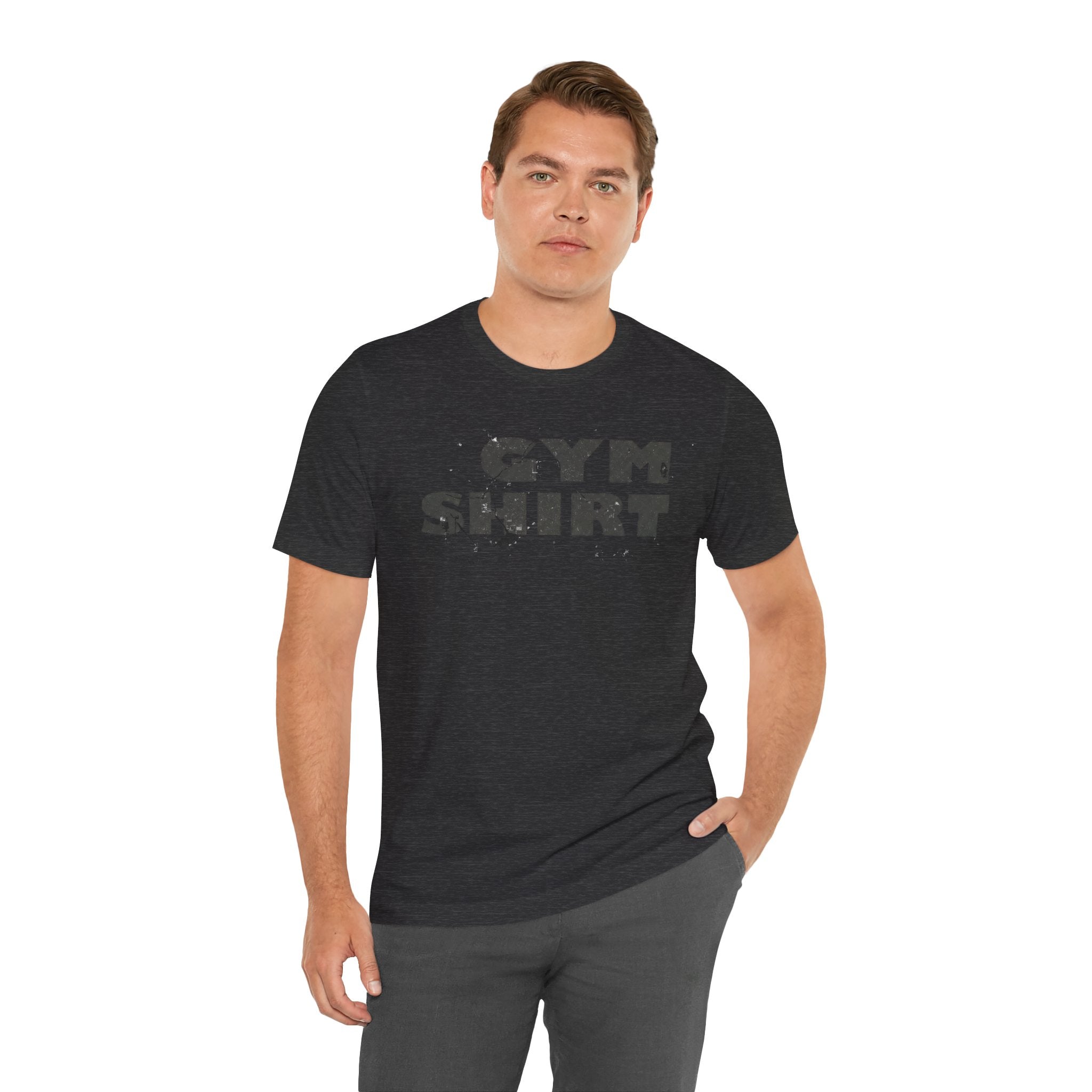 The Literal "Gym Shirt" | Distressed Vintage Tee