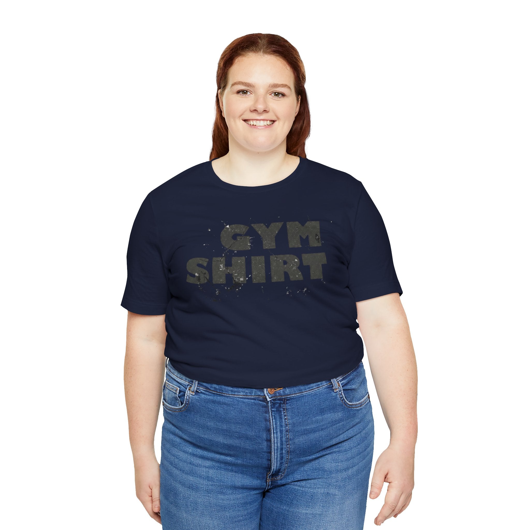 The Literal "Gym Shirt" | Distressed Vintage Tee