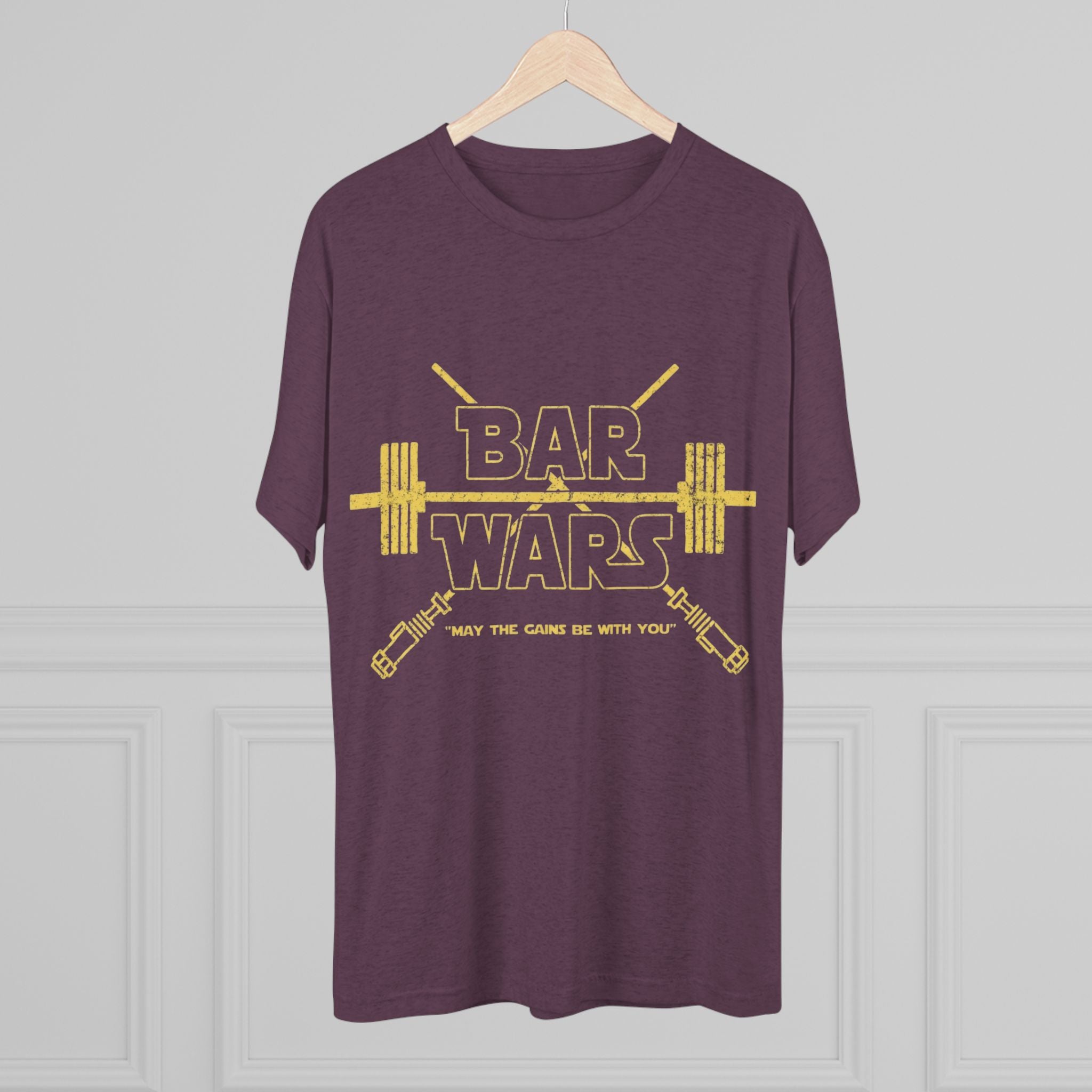 Bar Wars Vintage Tee — Retro Graphic Crew Shirt