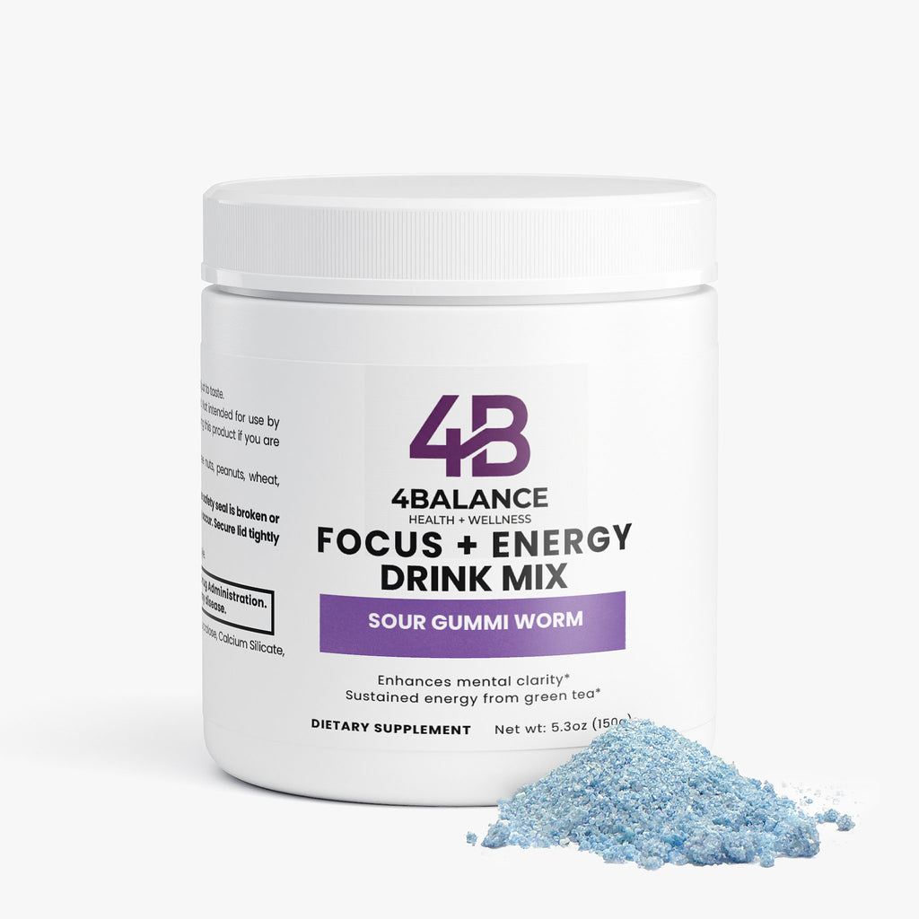Focus + Energy Drink Mix (Sour Gummi Worm)