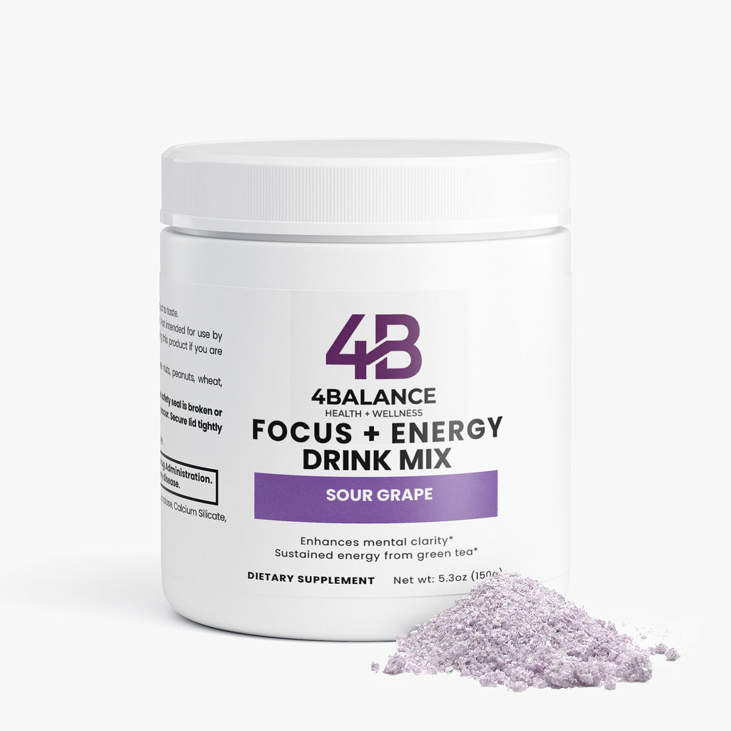Focus + Energy Drink Mix (Sour Grape)