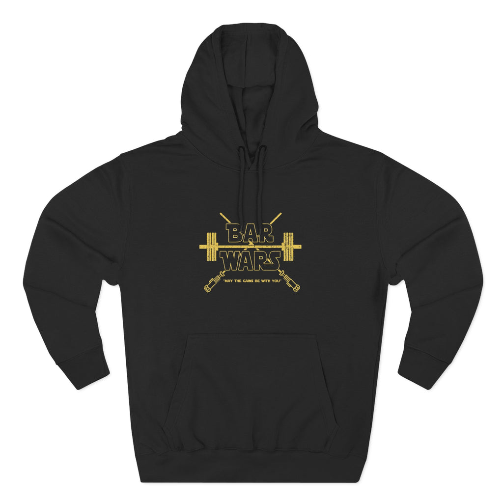 Bar Wars Fleece Hoodie — Three-Panel Cozy Pullover