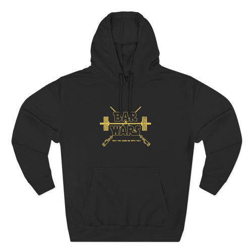 Bar Wars Fleece Hoodie — Three-Panel Cozy Pullover
