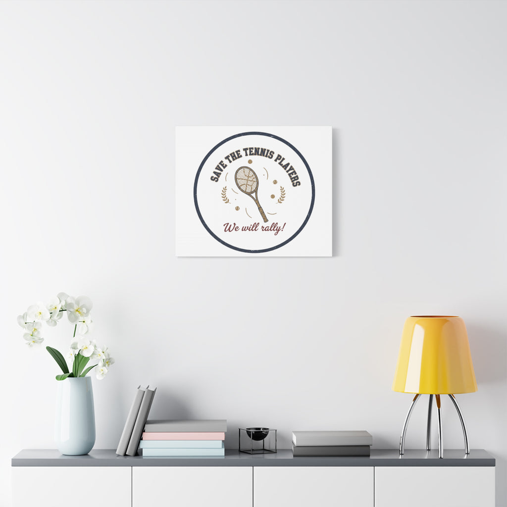 Save the Tennis Players Canvas | Tennis vs Pickleball Meme, Racquet Sport Humor