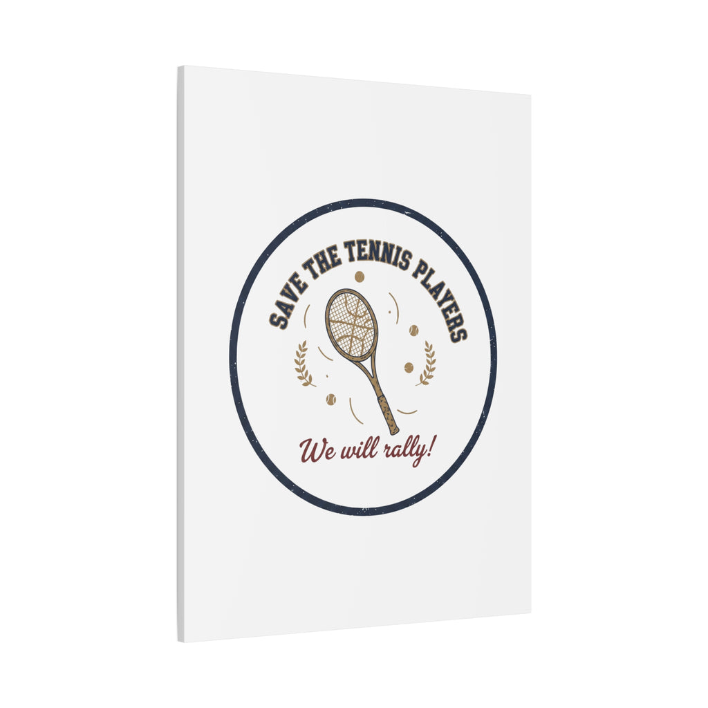 Save the Tennis Players Canvas | Tennis vs Pickleball Meme, Racquet Sport Humor