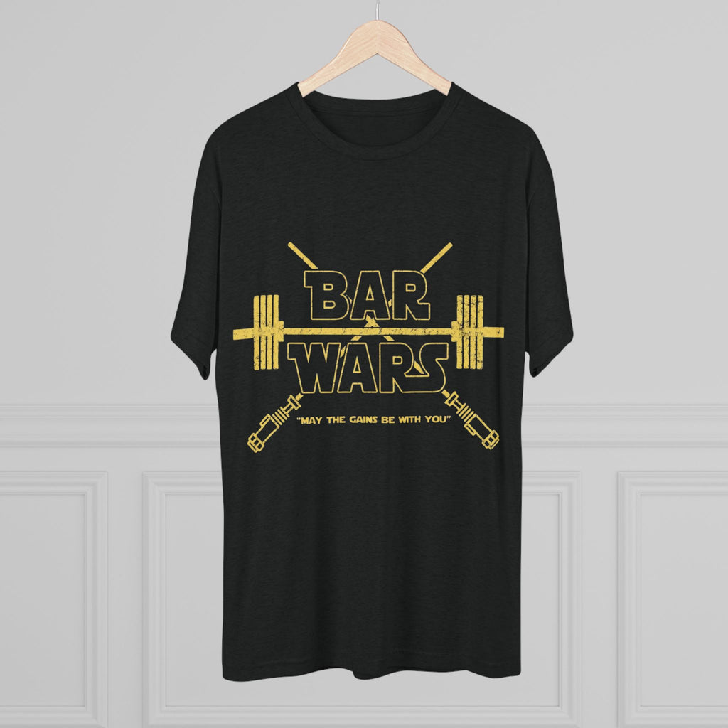 Bar Wars Vintage Tee — Retro Graphic Crew Shirt