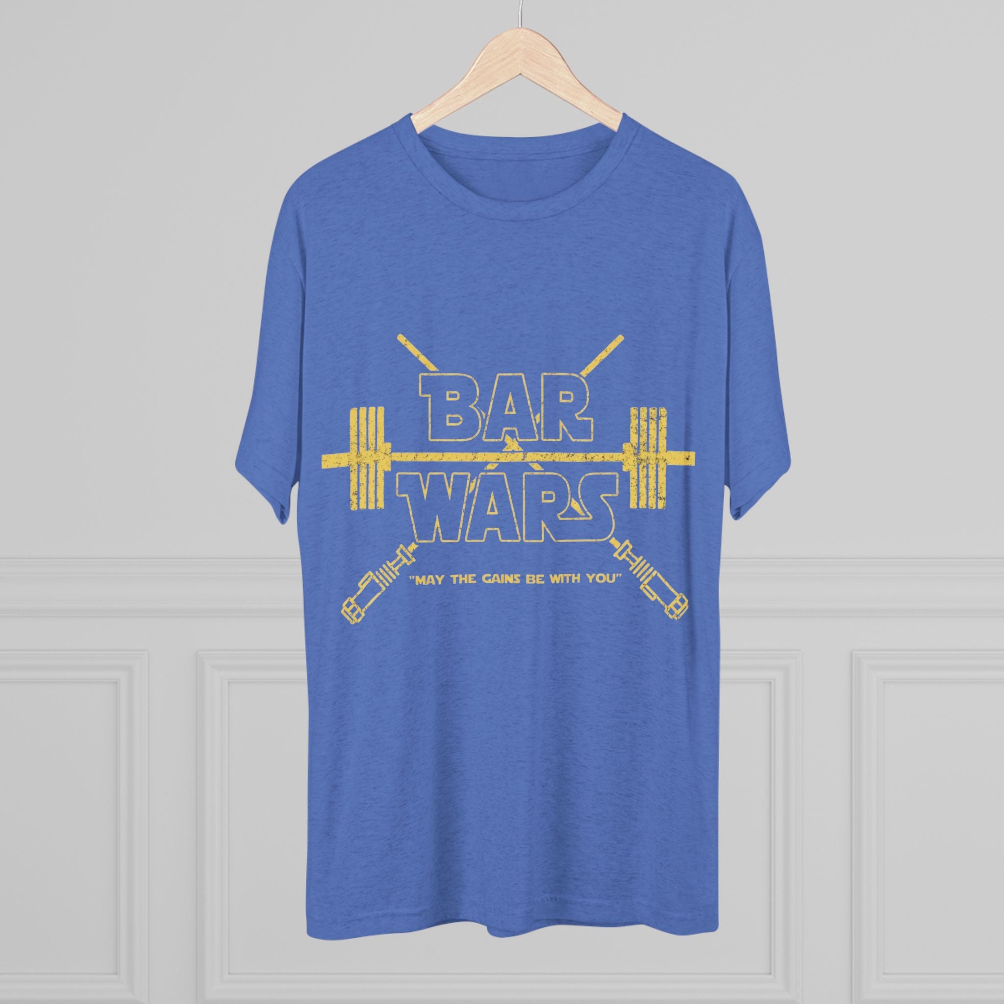Bar Wars Vintage Tee — Retro Graphic Crew Shirt